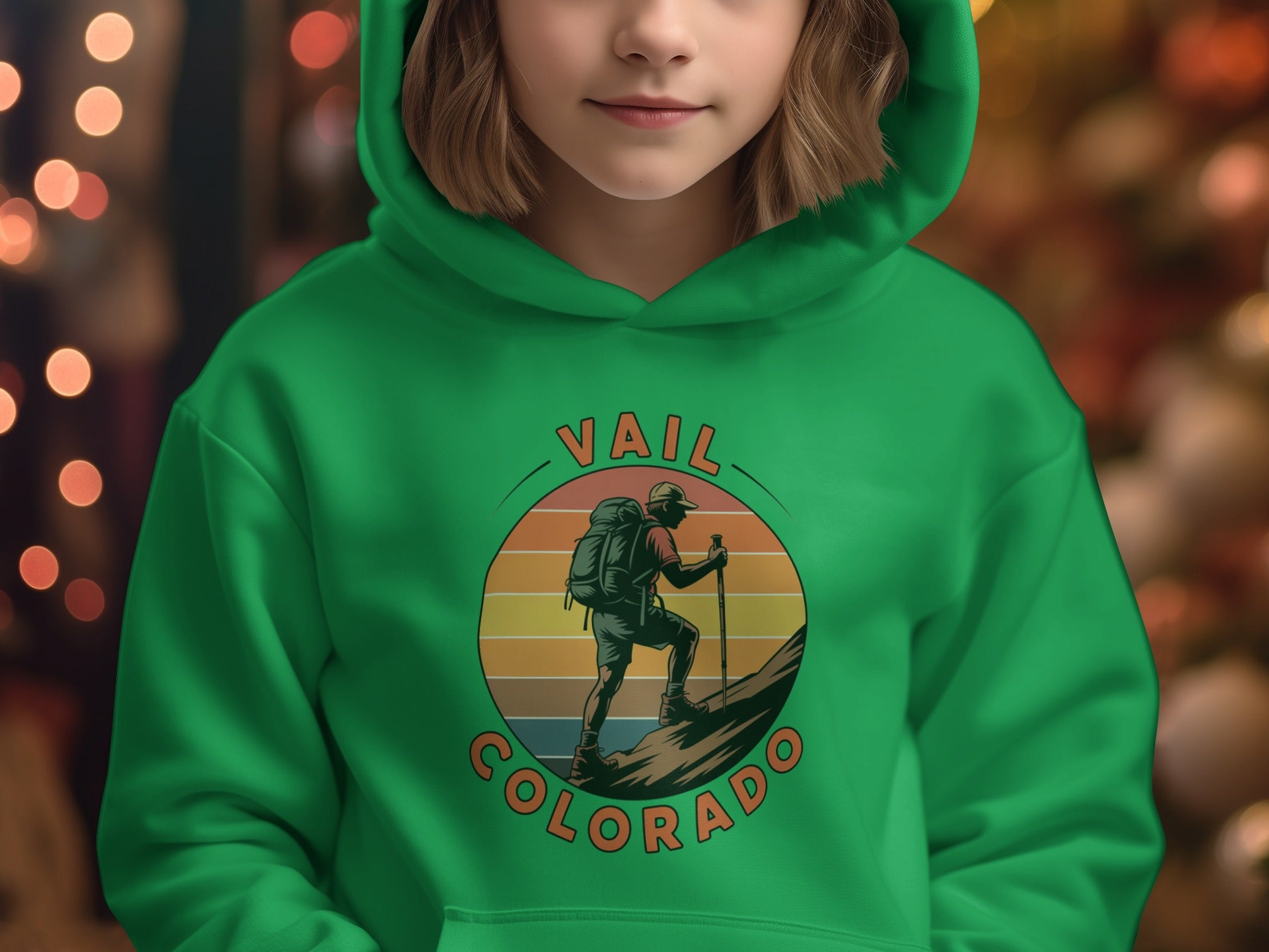 Vail Colorado Adventure Hoodie for Kids Apparel