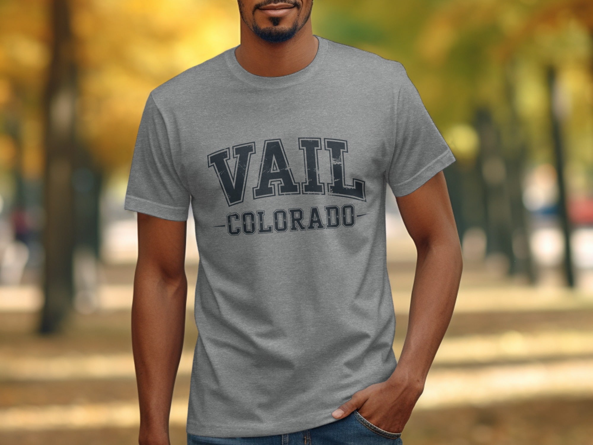 Vail Colorado Graphic Tee Shirt Casual Statement product