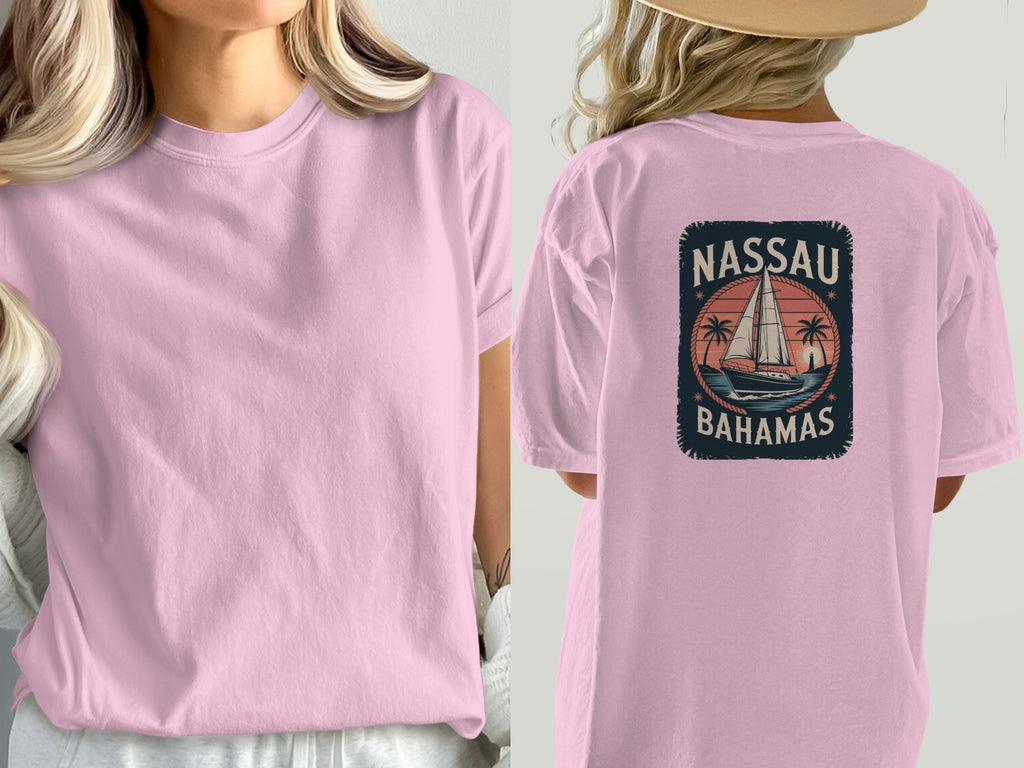 Nassau Bahamas Graphic Print Casual T-Shirt product