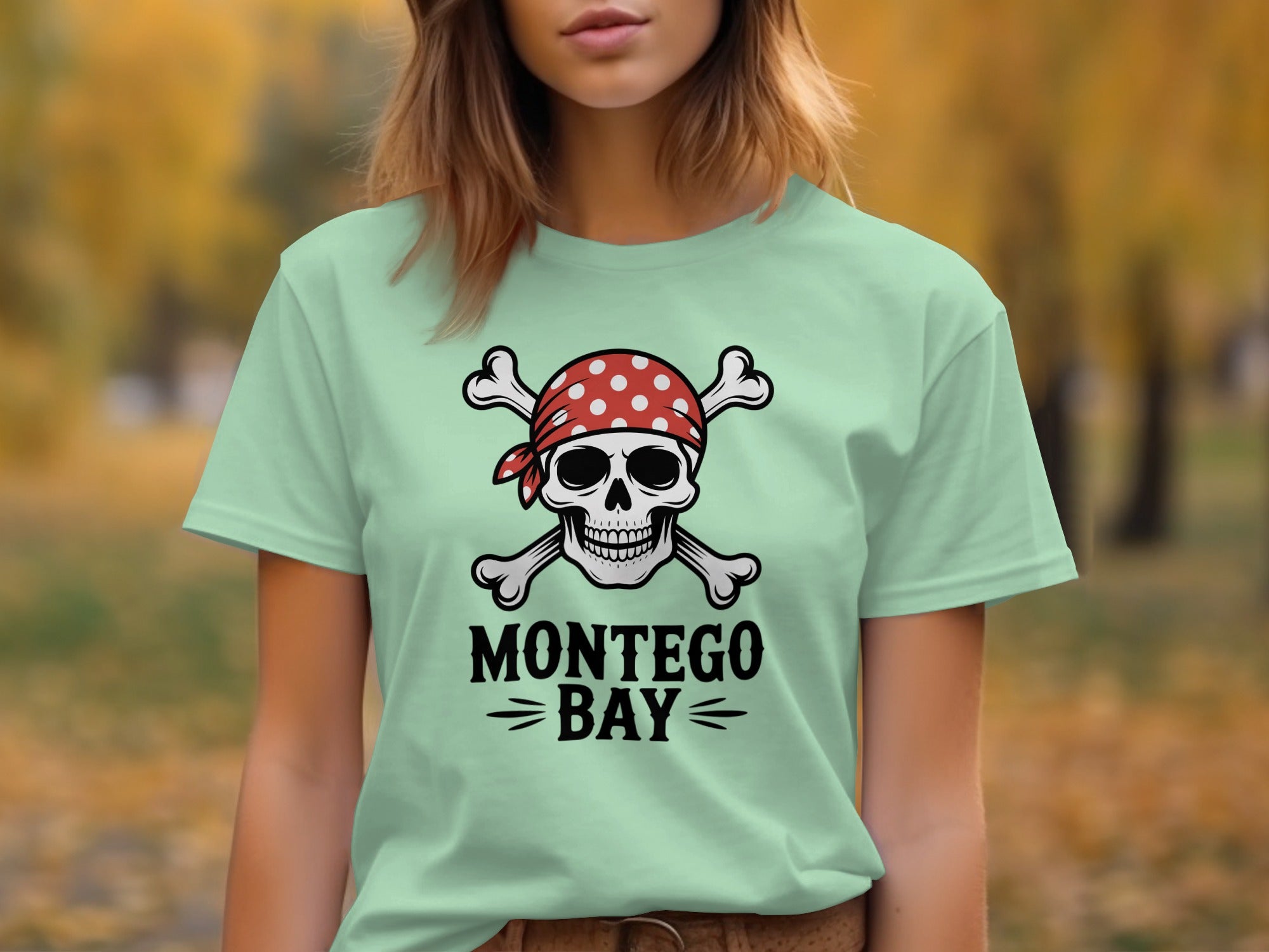 Montego Bay Skull and Bones T-shirt product type