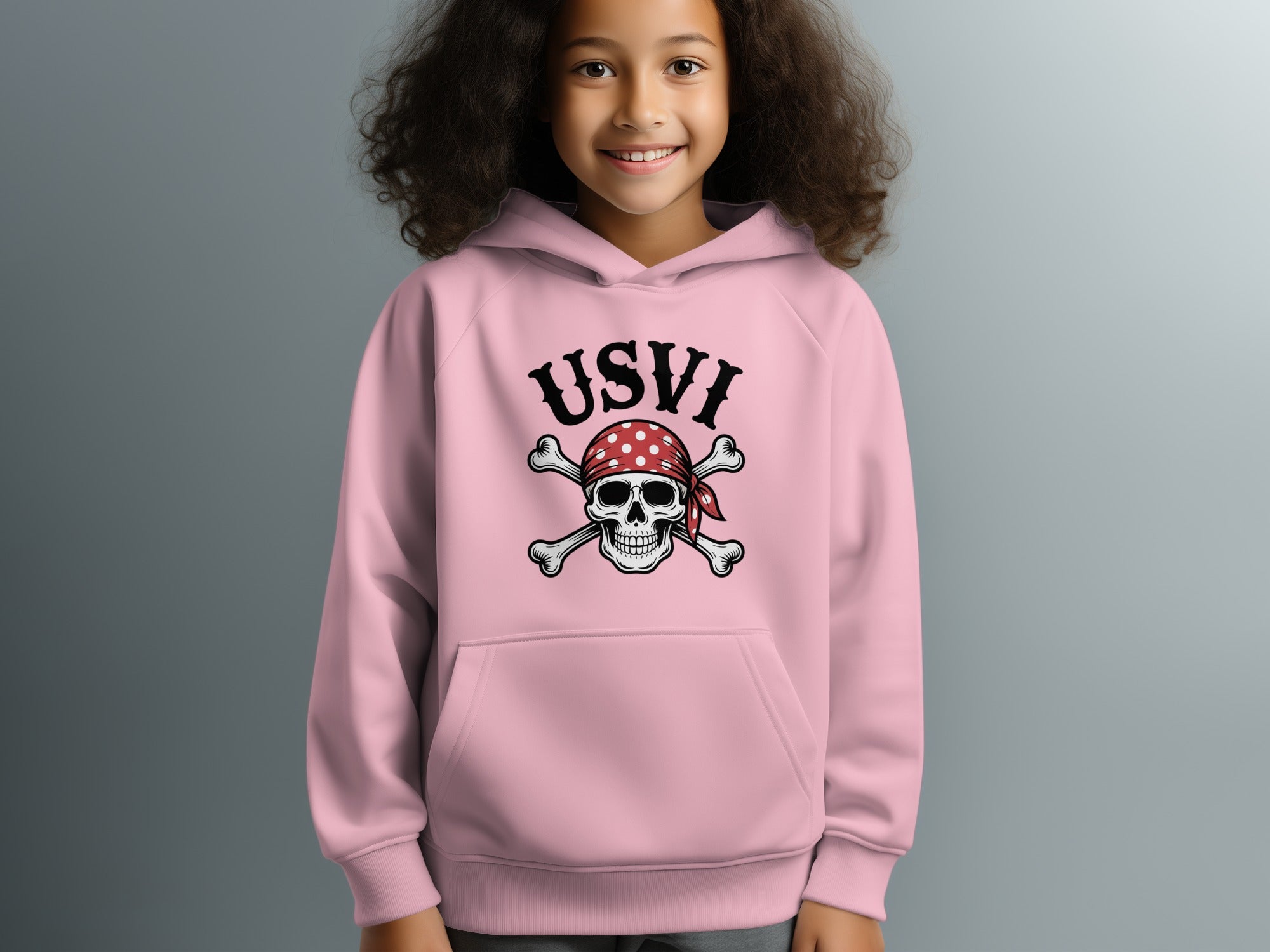 USVI Skull Pirate Hoodie product type