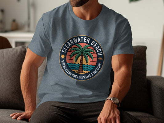 Clearwater Beach Vacation Vibes Graphic T-Shirt product