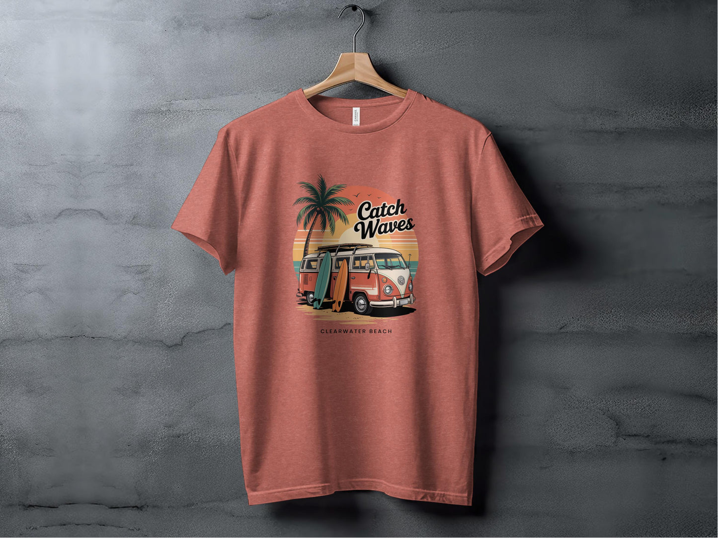 Catch Waves Clearwater Beach T-Shirt product