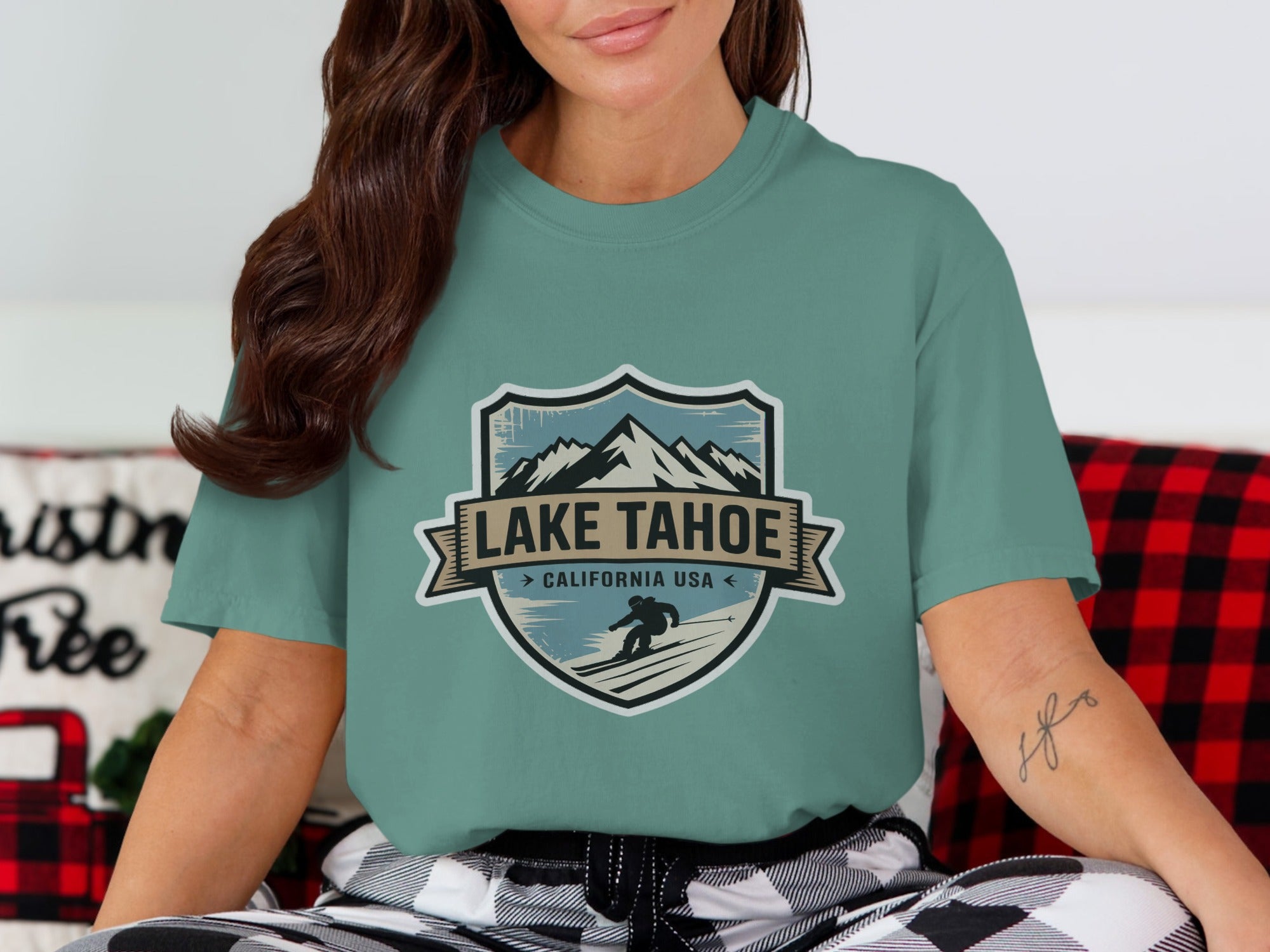 Lake Tahoe USA Graphic Tee Shirt product type
