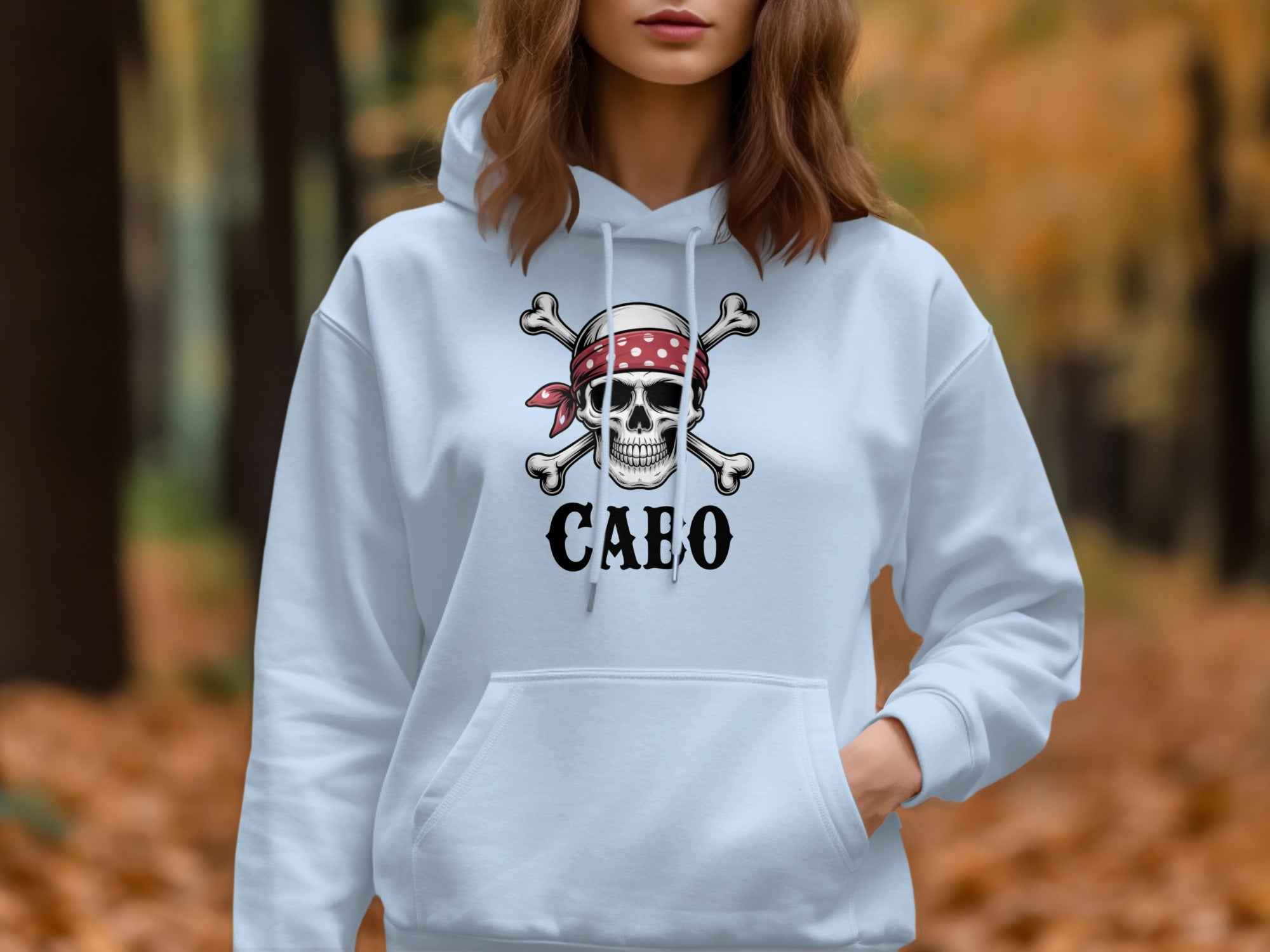 Cabo Skull and Crossbones Hoodie product