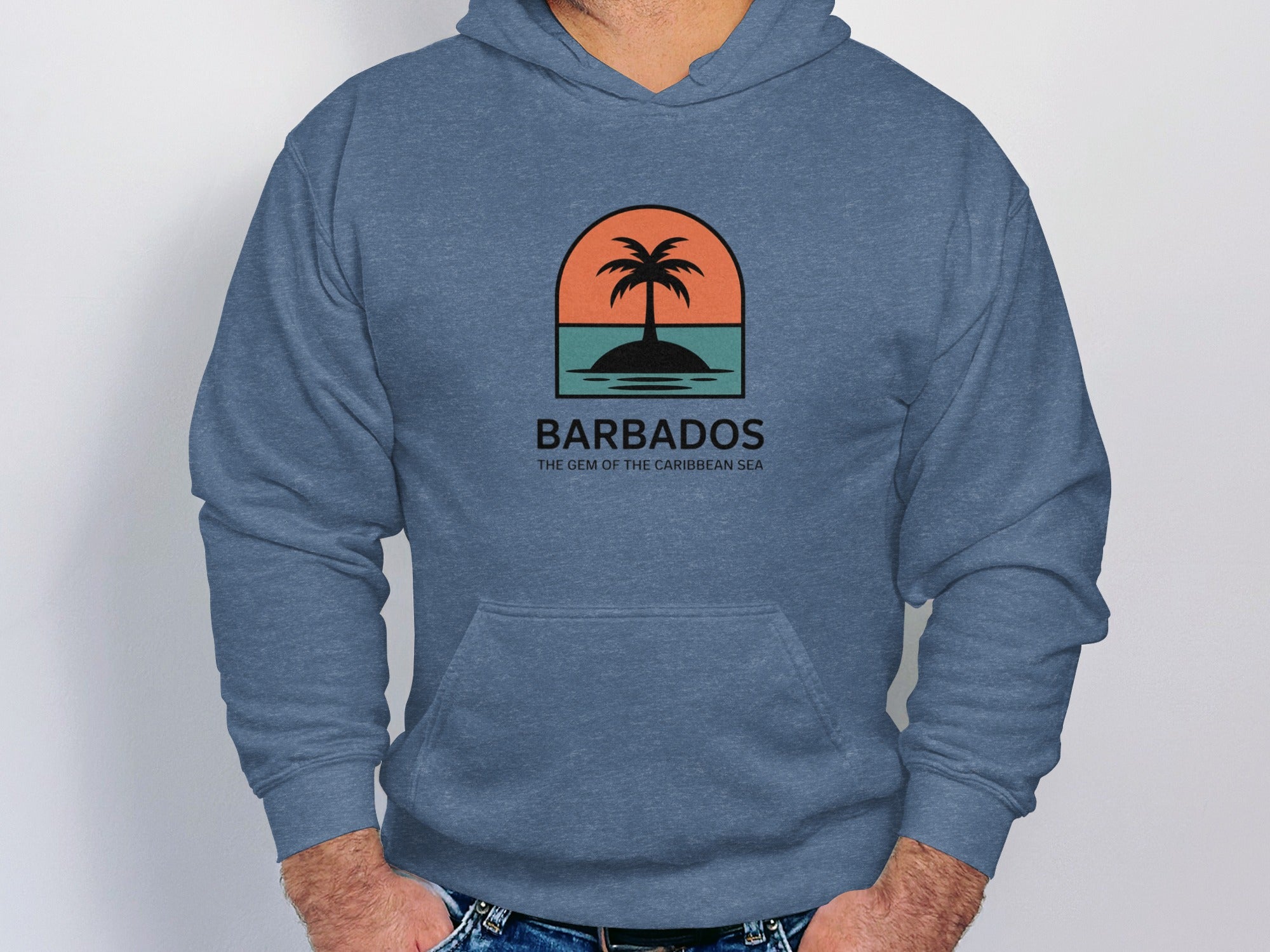 Barbados The Gem Of The Caribbean Sea Hooded product