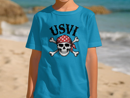 USVI Skull and Crossbones T-shirt product