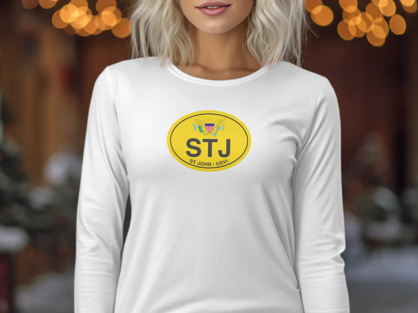 St John Festival, Love City Live, St John Blues Blowout Mens Long Sleeve T-Shirt tee