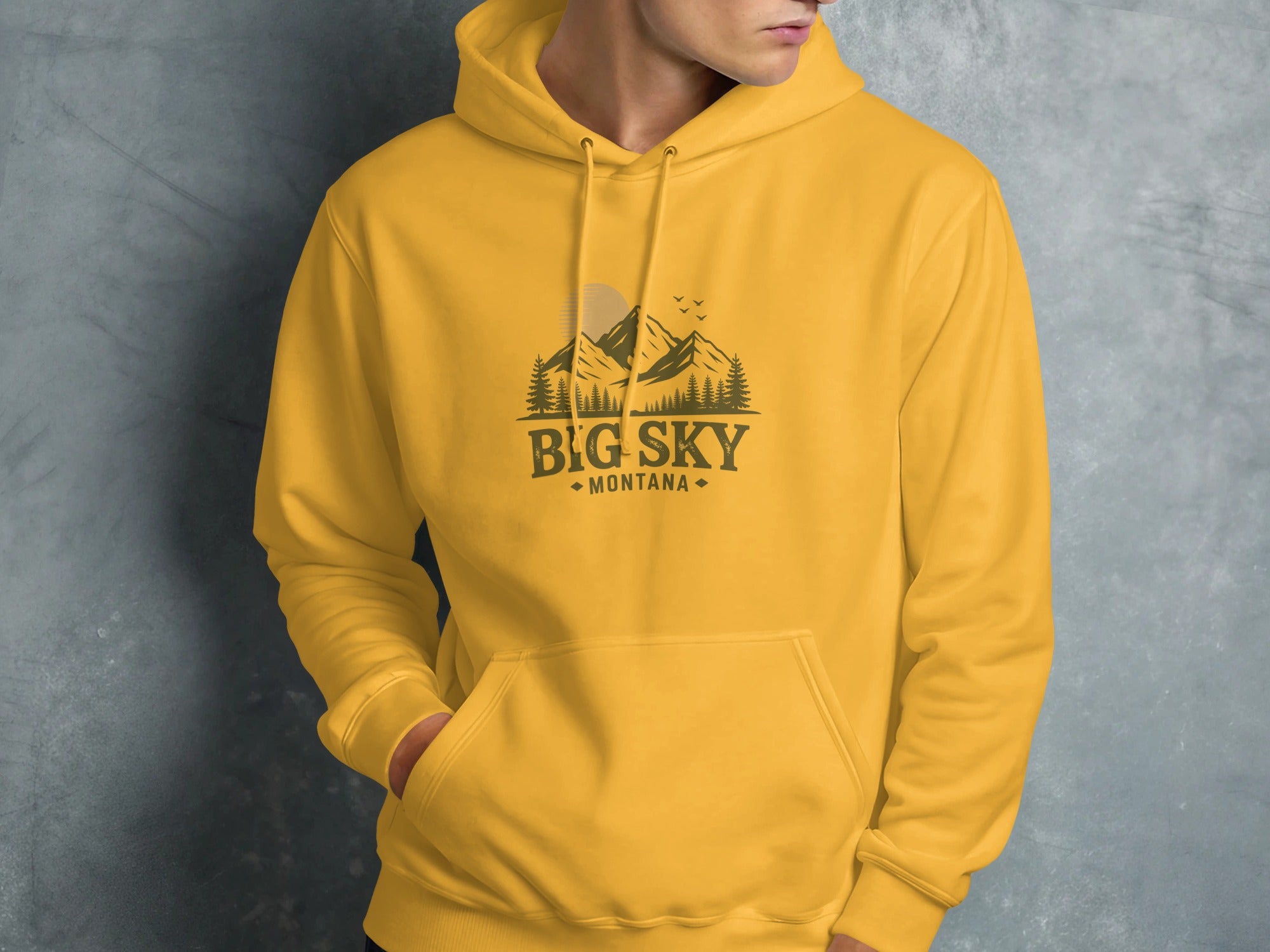 Big Sky Montana Graphic Print Hoodie product