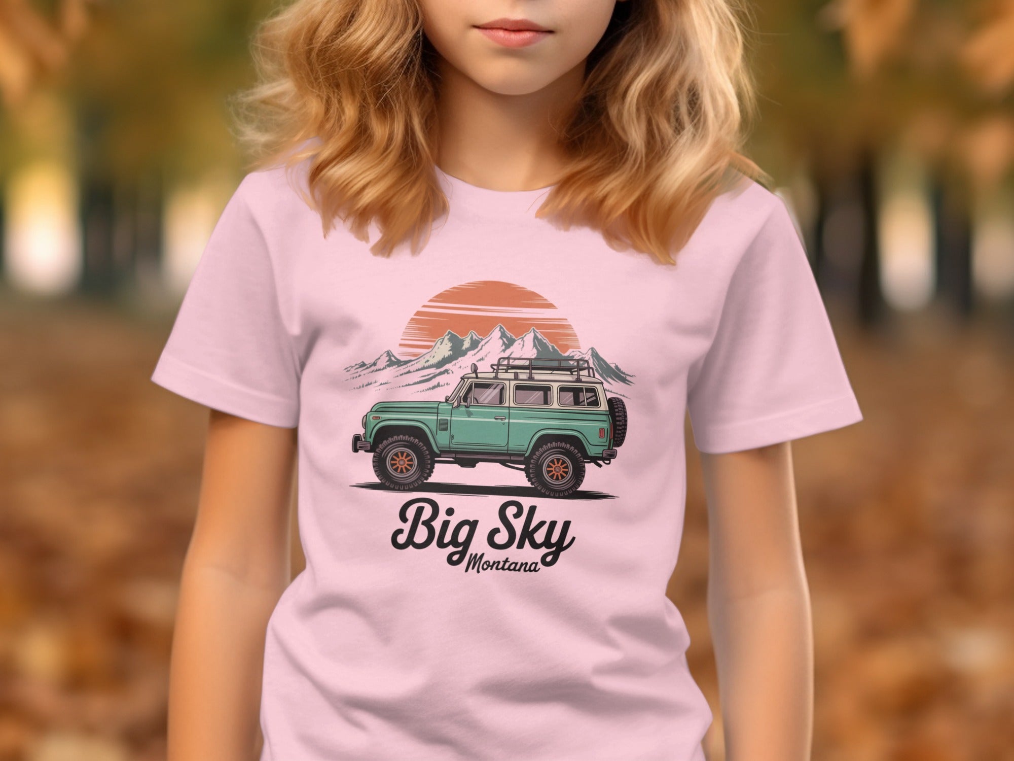Big Sky Montana Retro Off-Road Vehicle Adventure Shirt