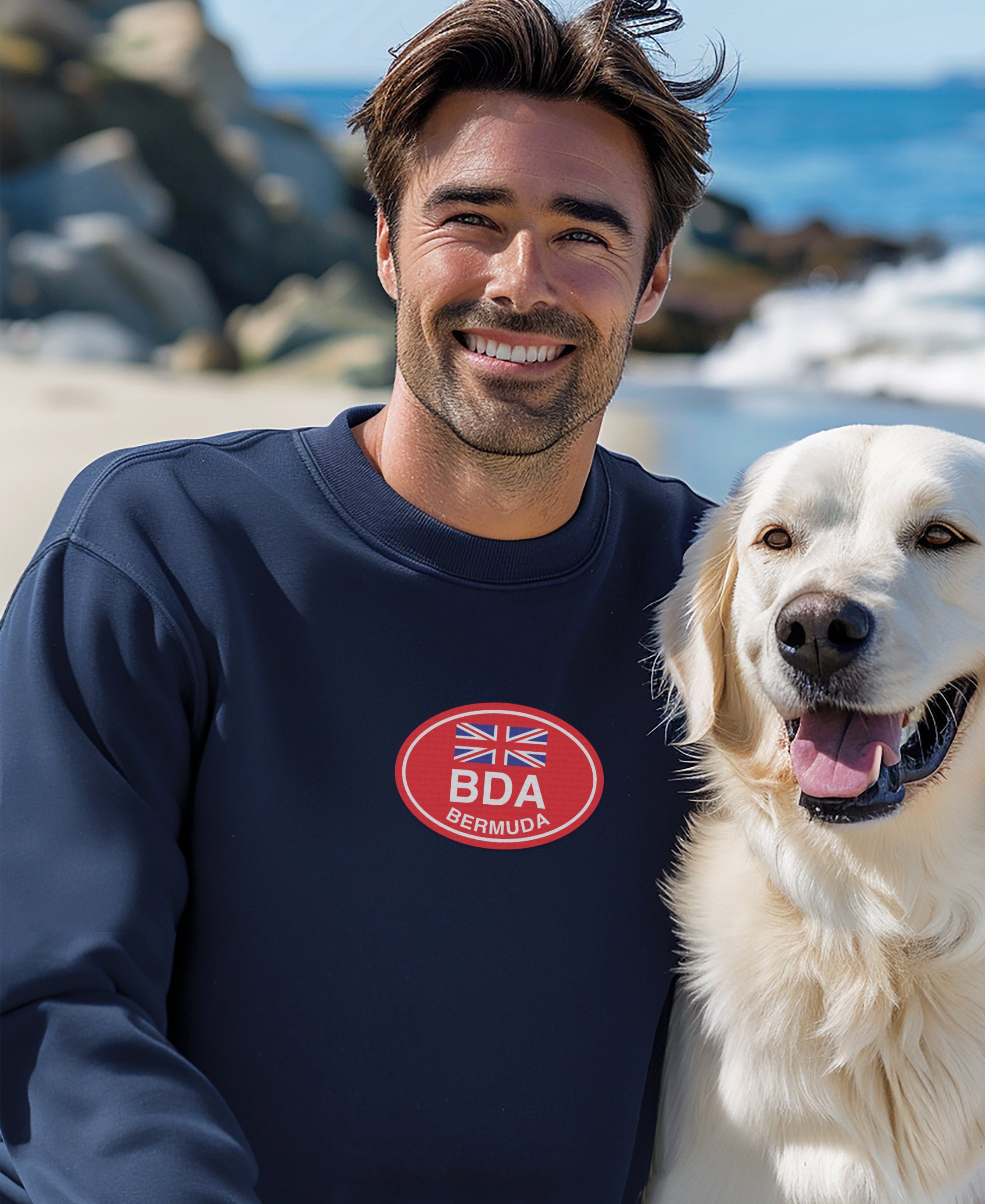 Bermuda BDA Flag Insignia Emblazoned Sweatshirt product