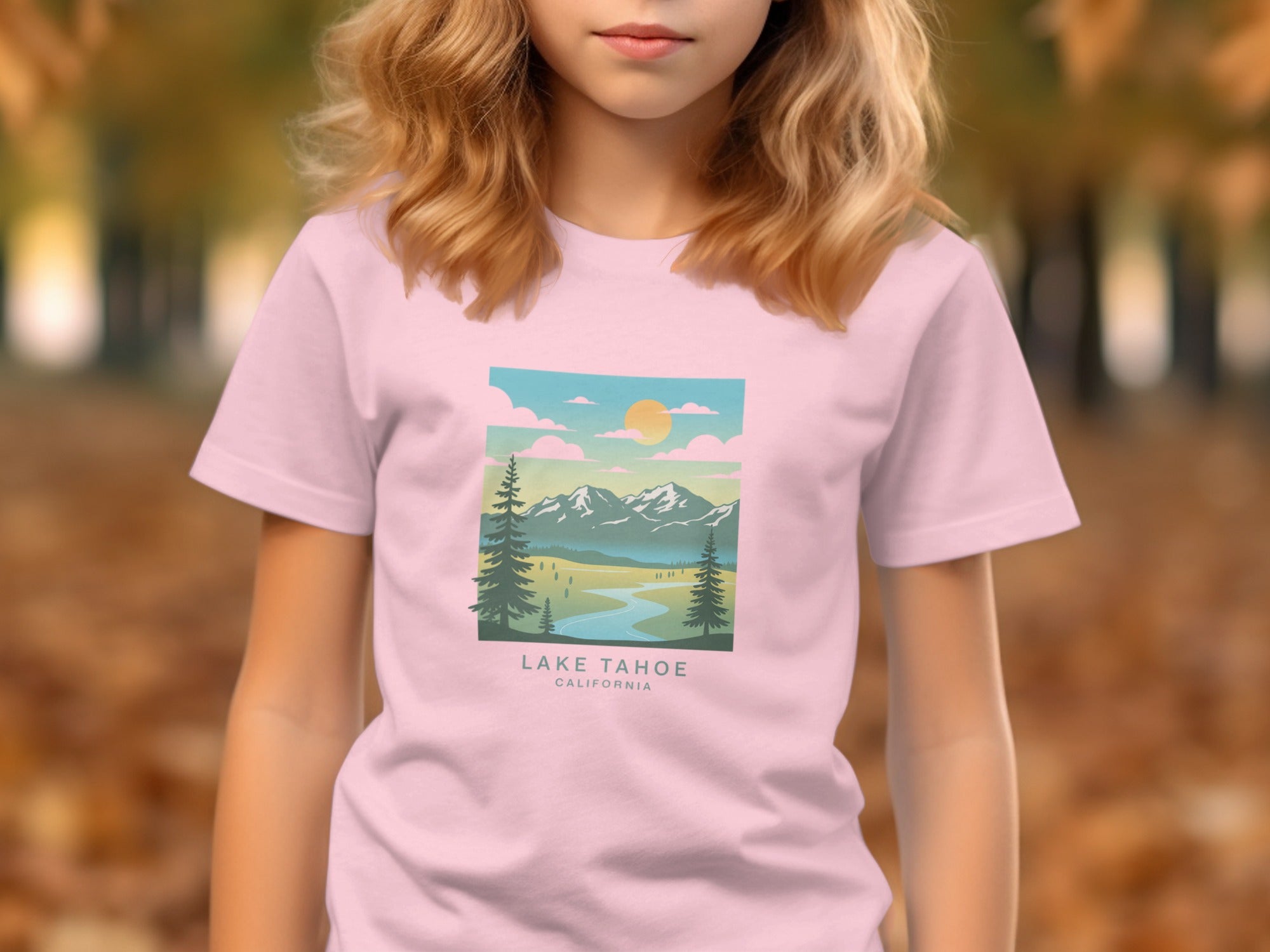 Lake Tahoe California Sunset Artistic Shirt