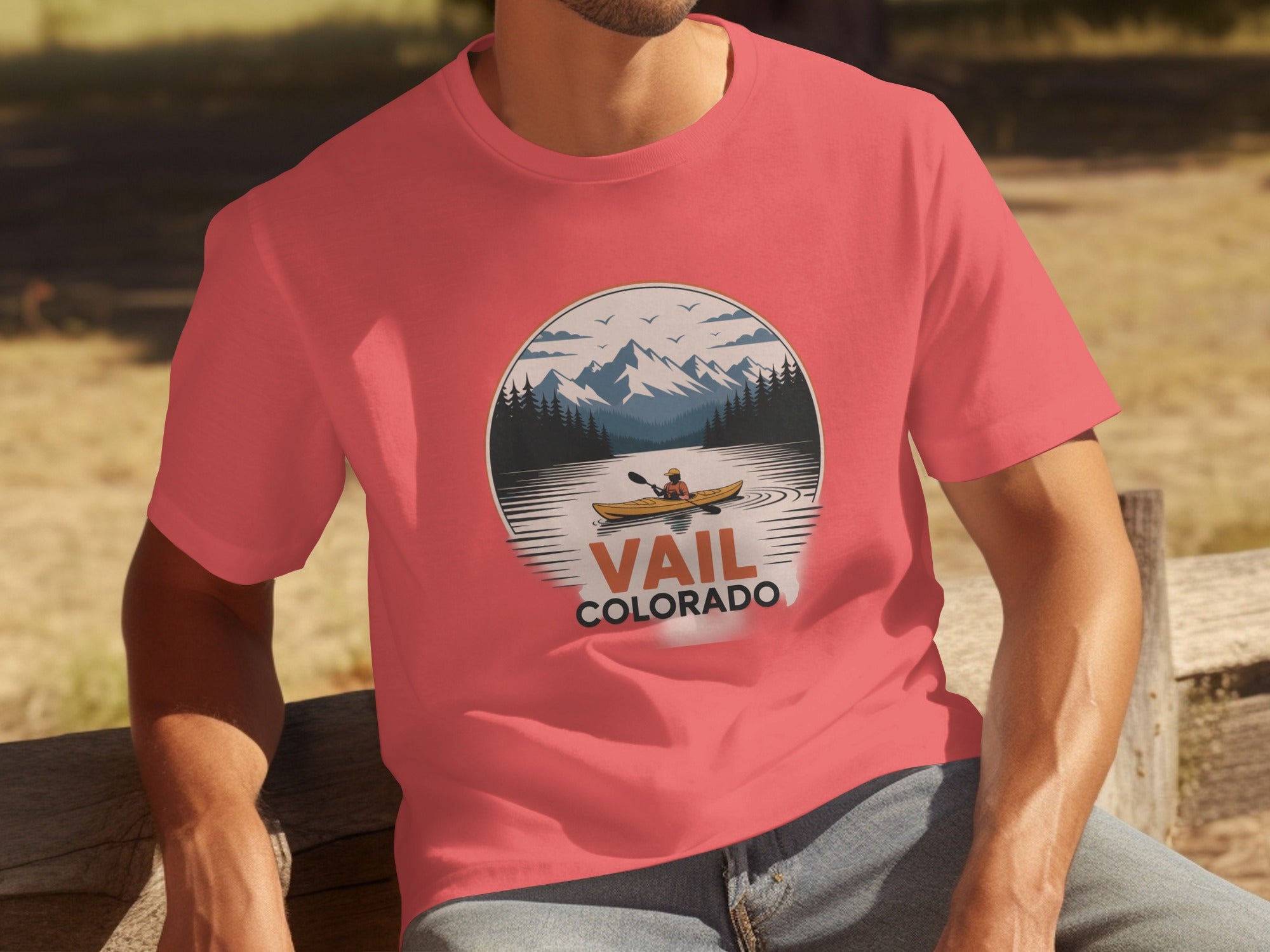 Vail Colorado Mountains Design T-Shirt product