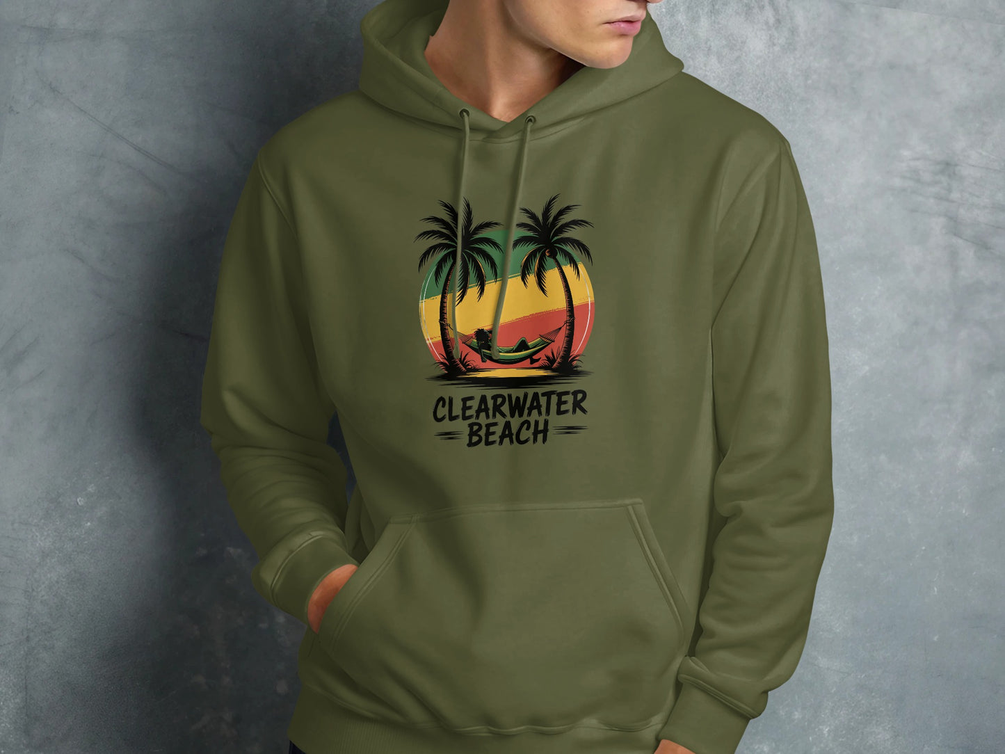 Clearwater Beach Sunset Design Hoodie product