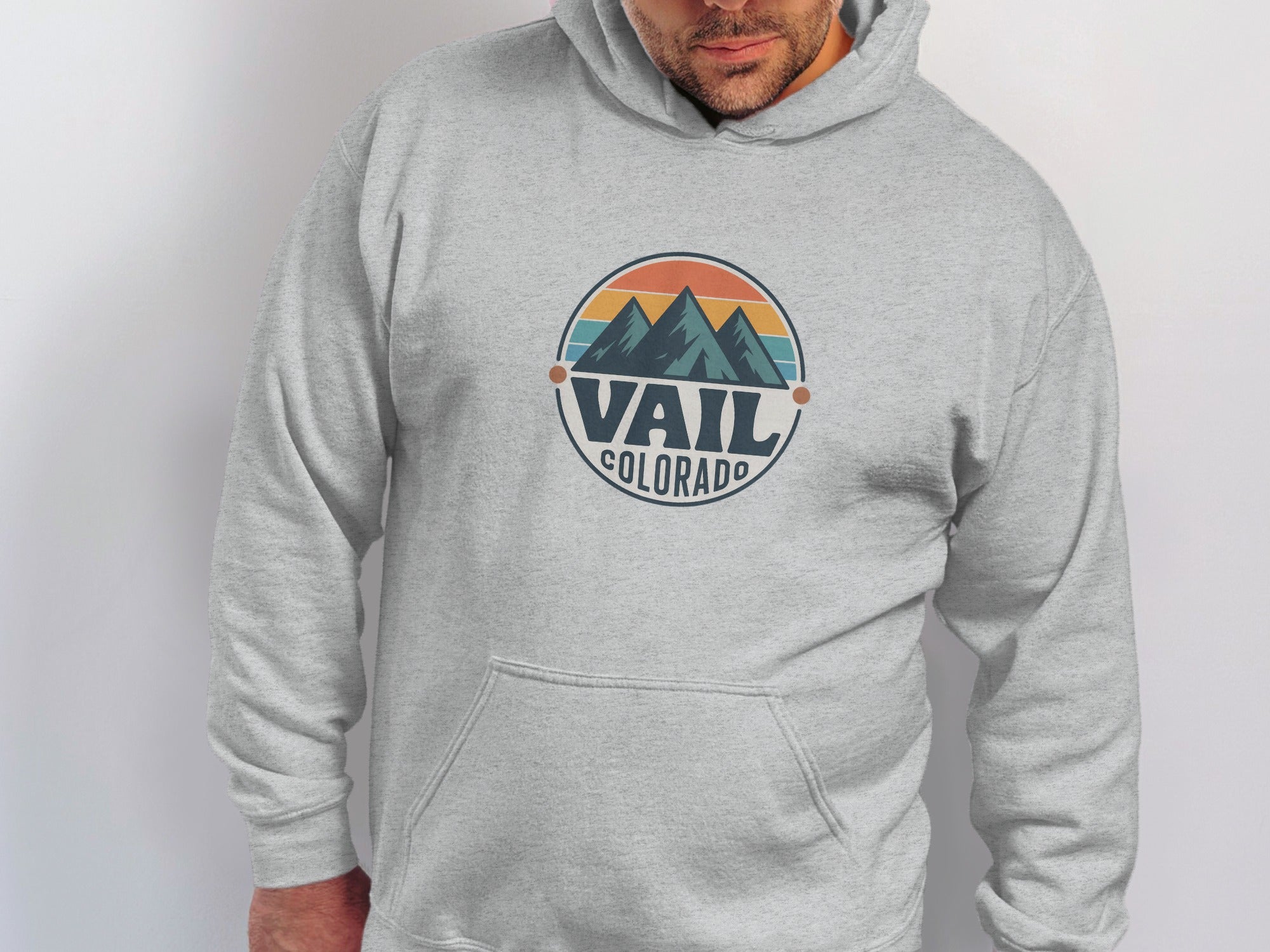 Vail Colorado Scenic Mountain Hoodie Product Type