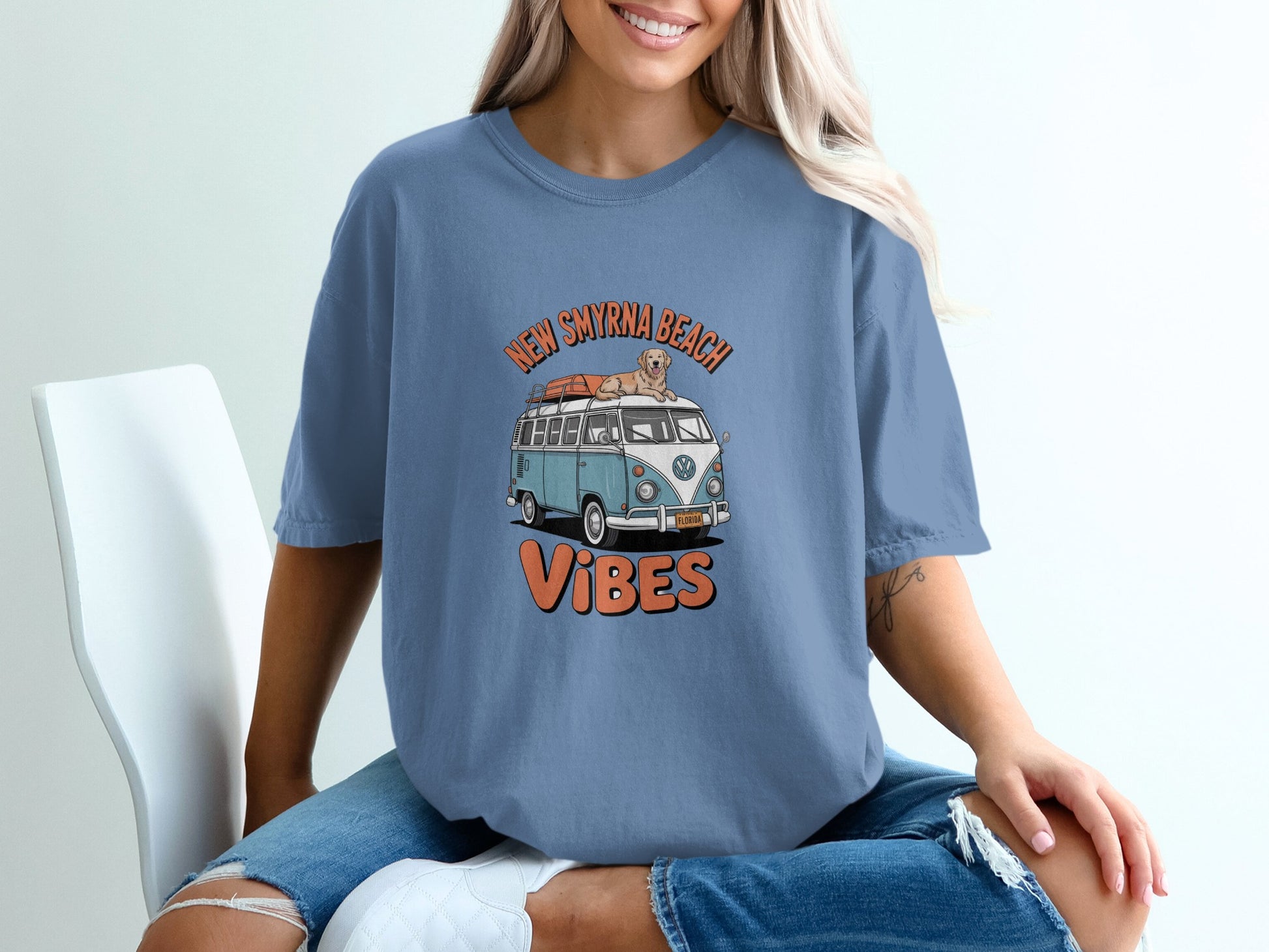 New Smyrna Beach Vibes Cool Graphic Tee product