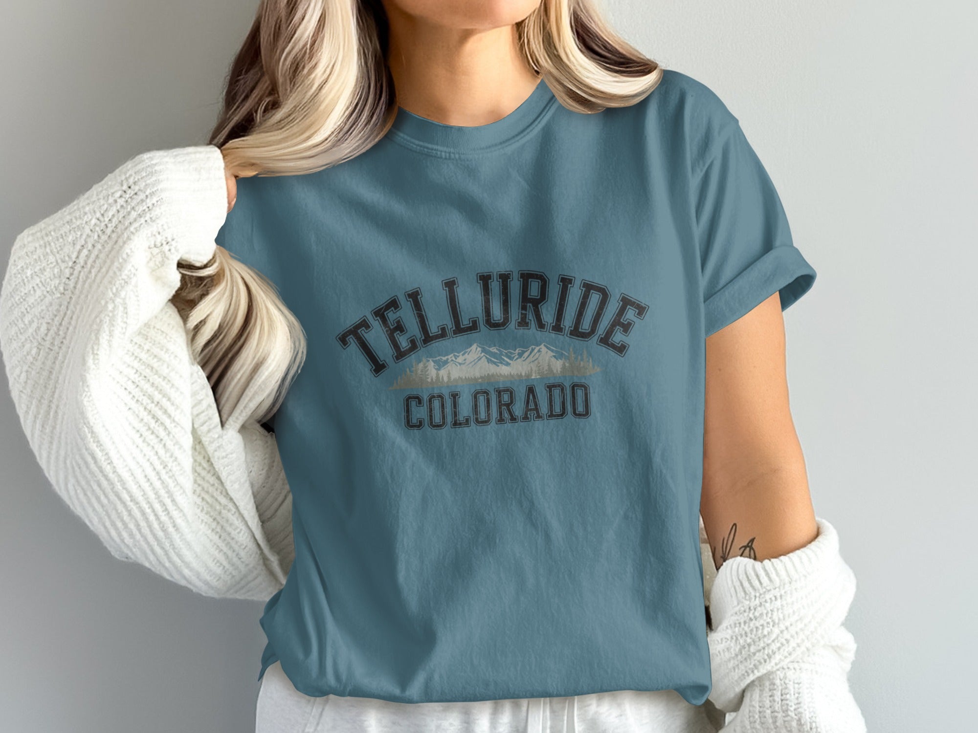 Telluride Colorado Graphic Tee shirt product