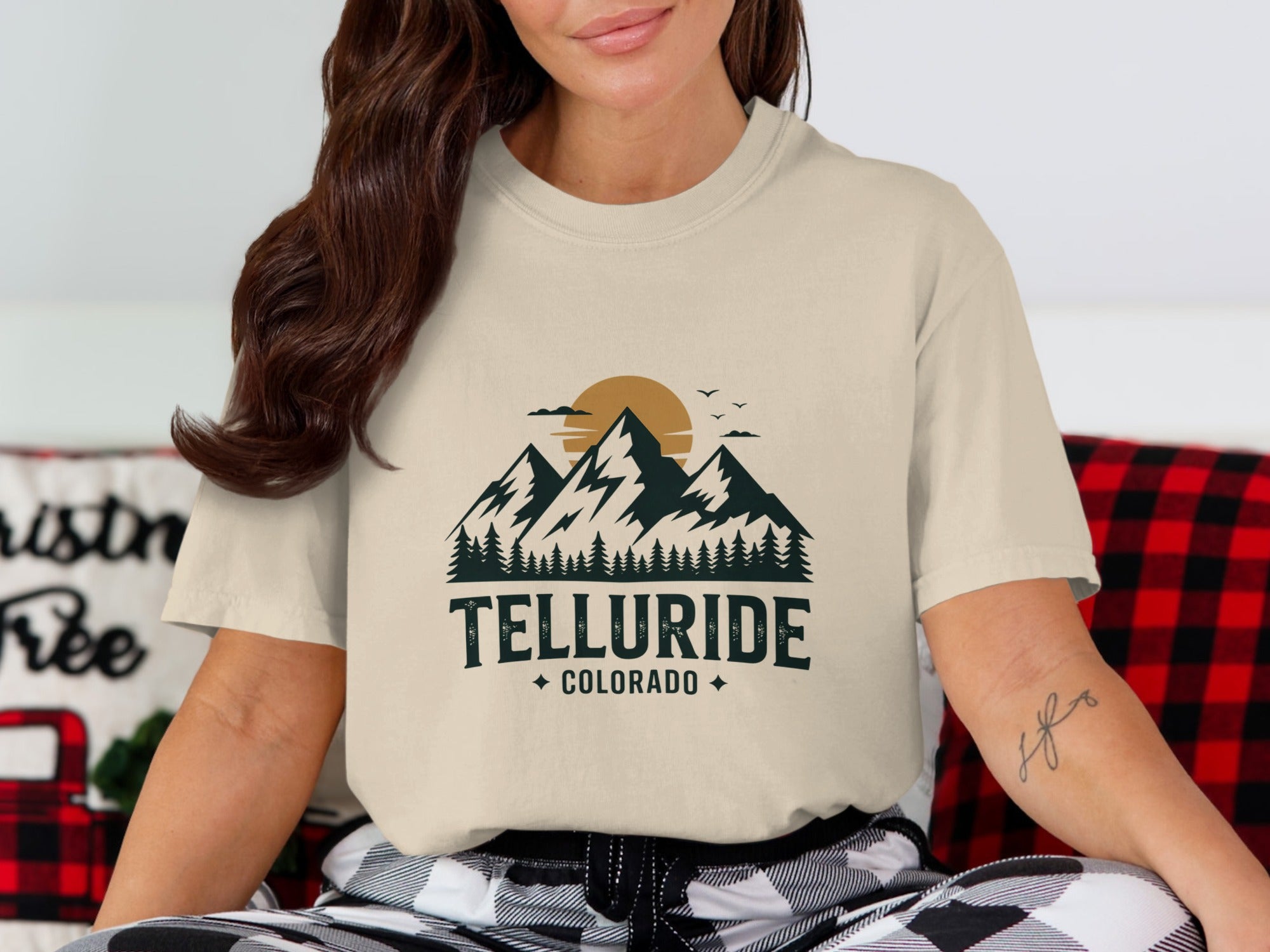 Telluride Colorado Mountains Graphic T-Shirt product type