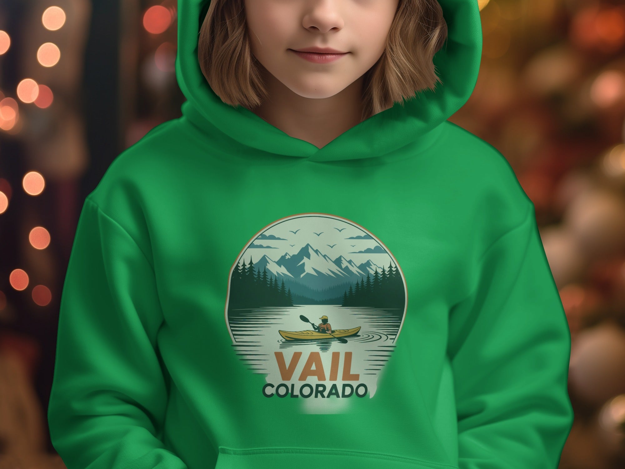 Vail Colorado Graphic Print Hoodie product