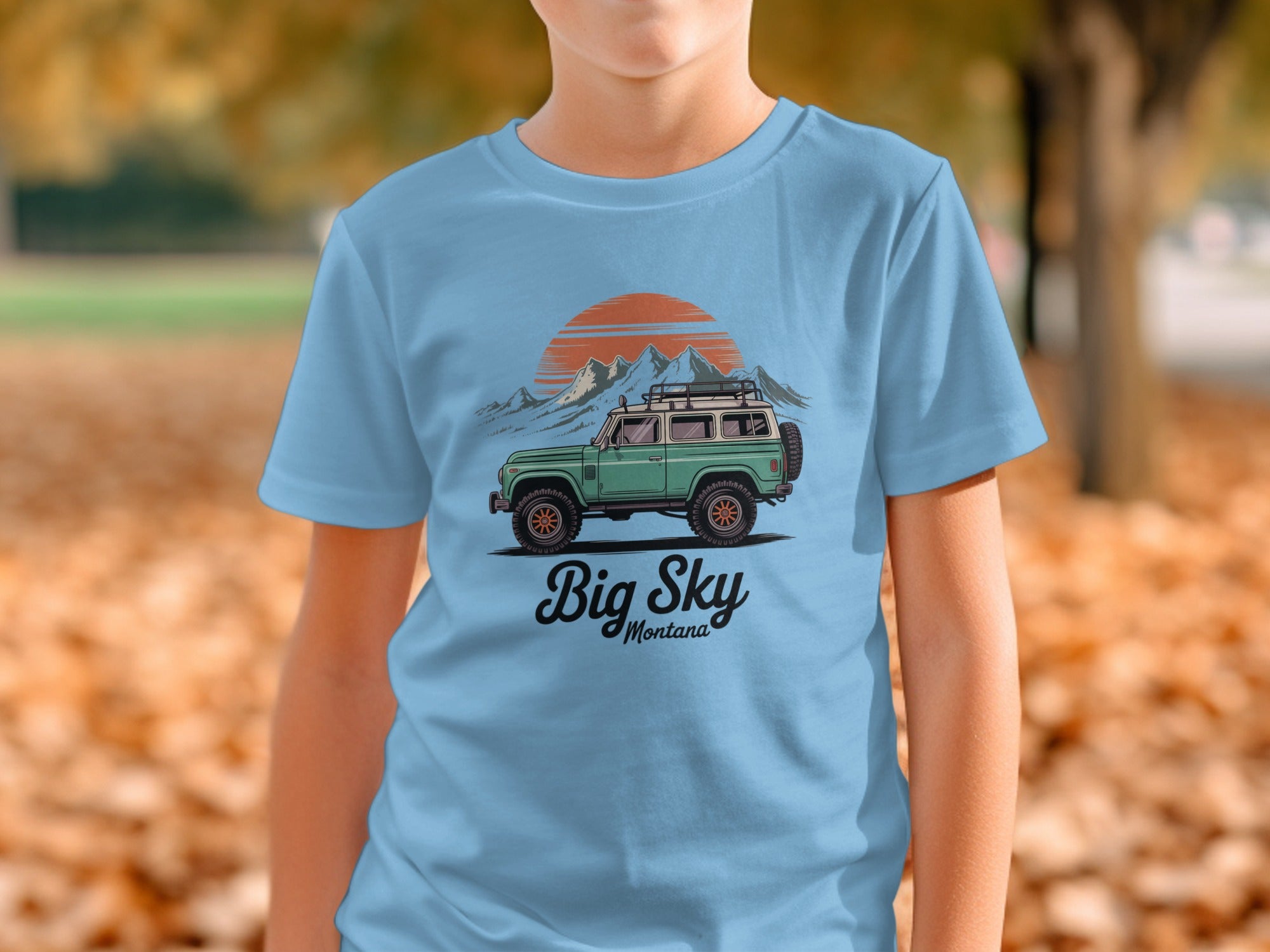 Big Sky Montana Scenic Adventure T-shirt