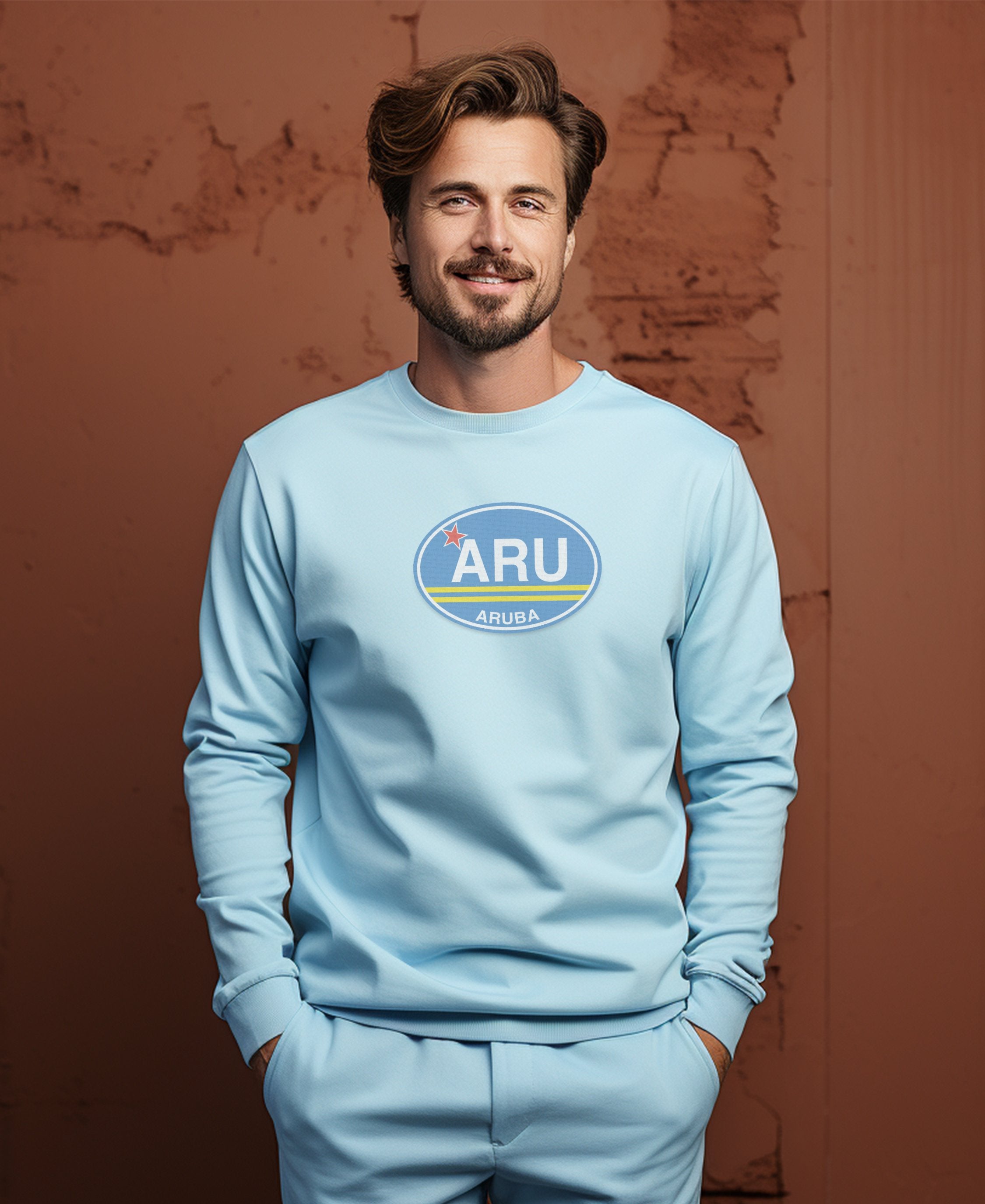 Aruba Carnival Celebrations and Crystal Beaches Mens Long Sleeve T Shirt