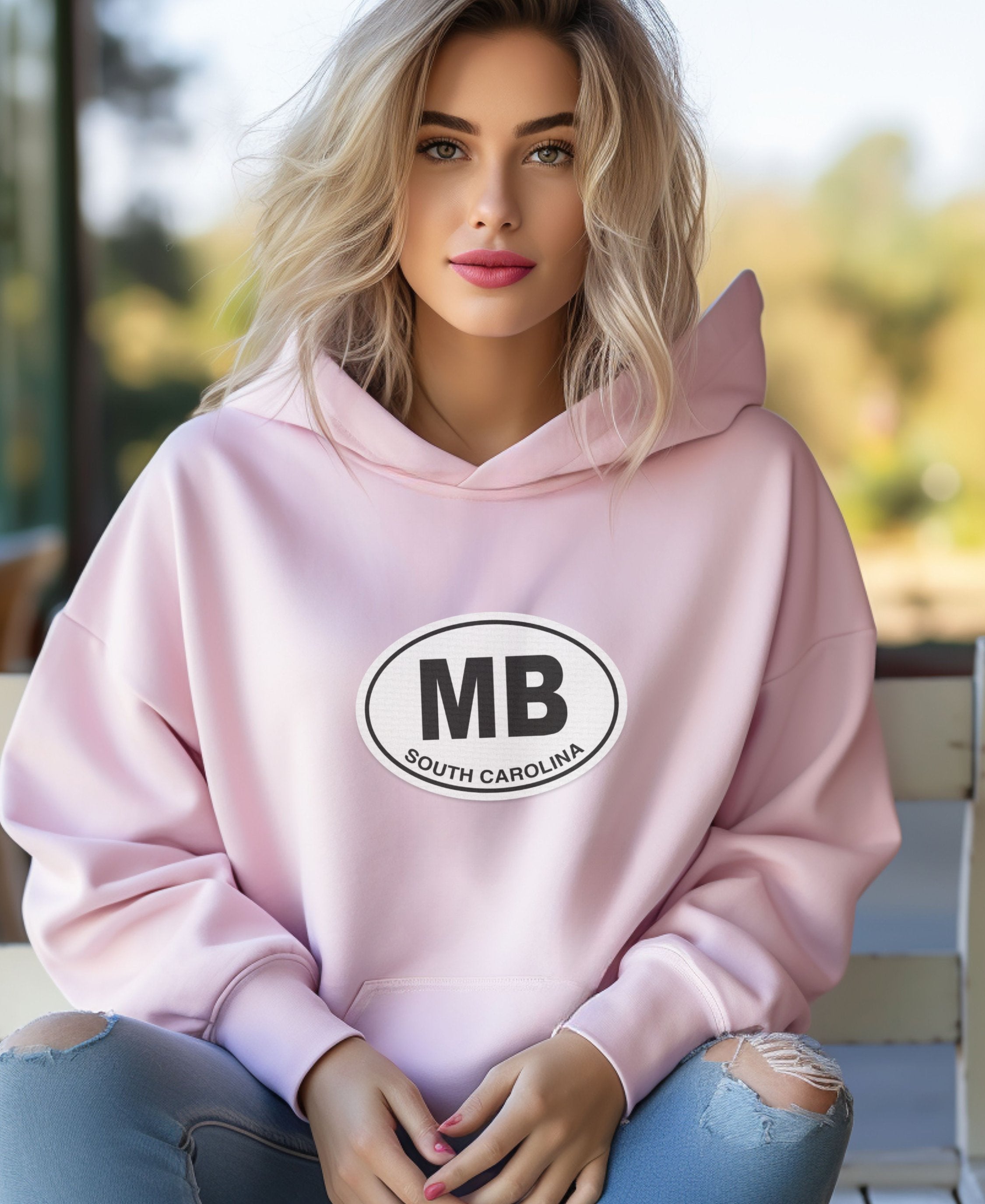Myrtle Beach Nights & Concert Lights Womens Hoodie