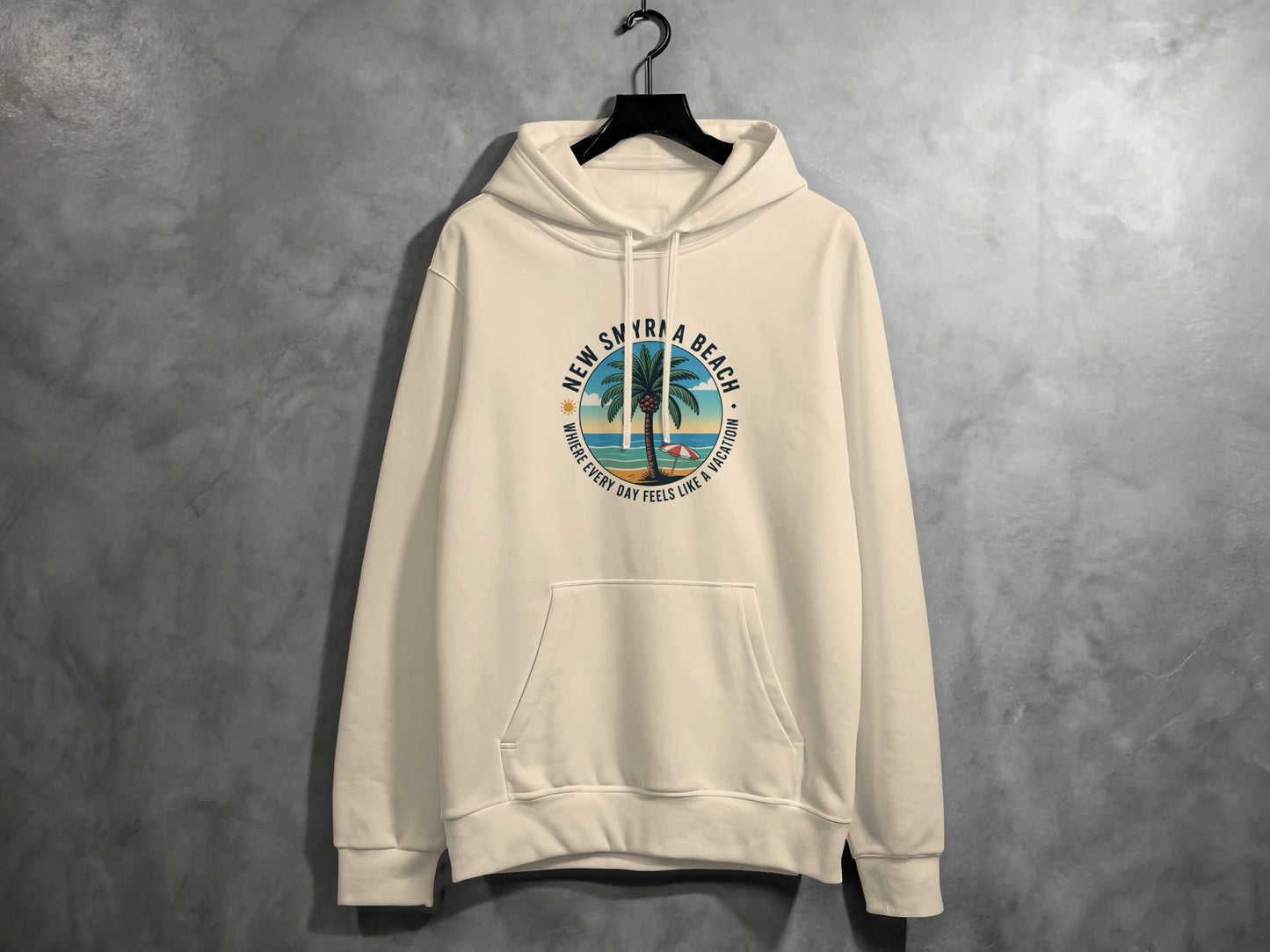 New Smyrna Beach Graphic Hoodie Clothing Product