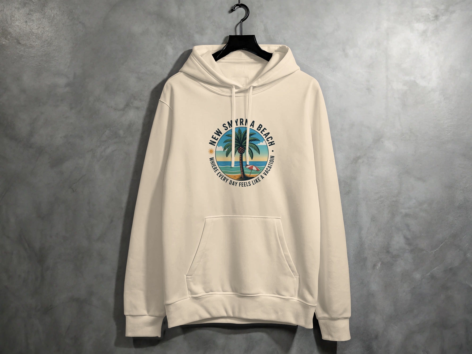 New Smyrna Beach Graphic Hoodie Clothing Product