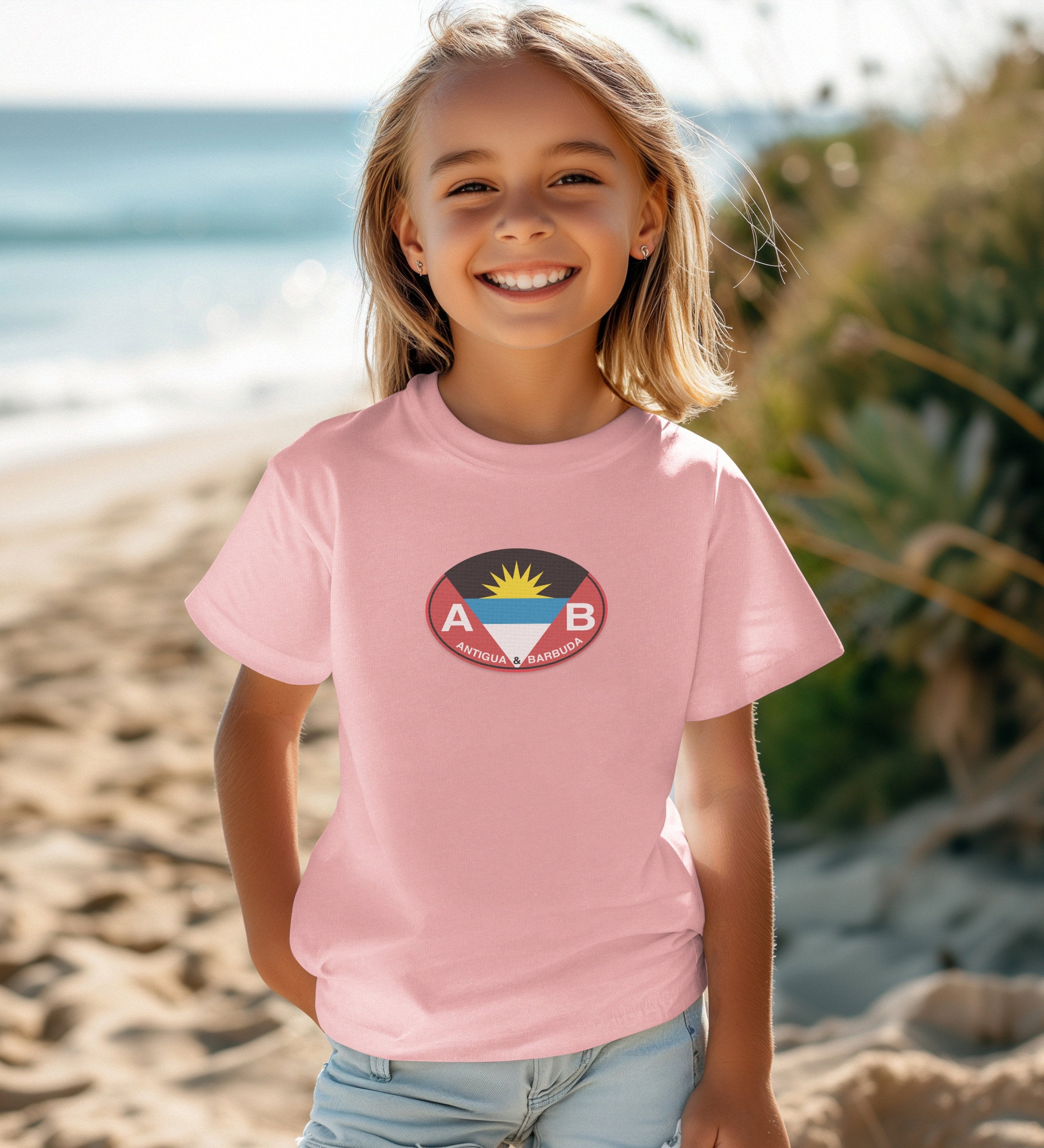 Antigua and Barbuda gift for snorkeling with kids at Half Moon Bay youth clothing and travel souvenirs
