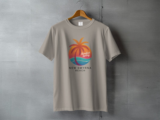 Stylish New Smyrna Beach Barefoot Lifestyle T-shirt product