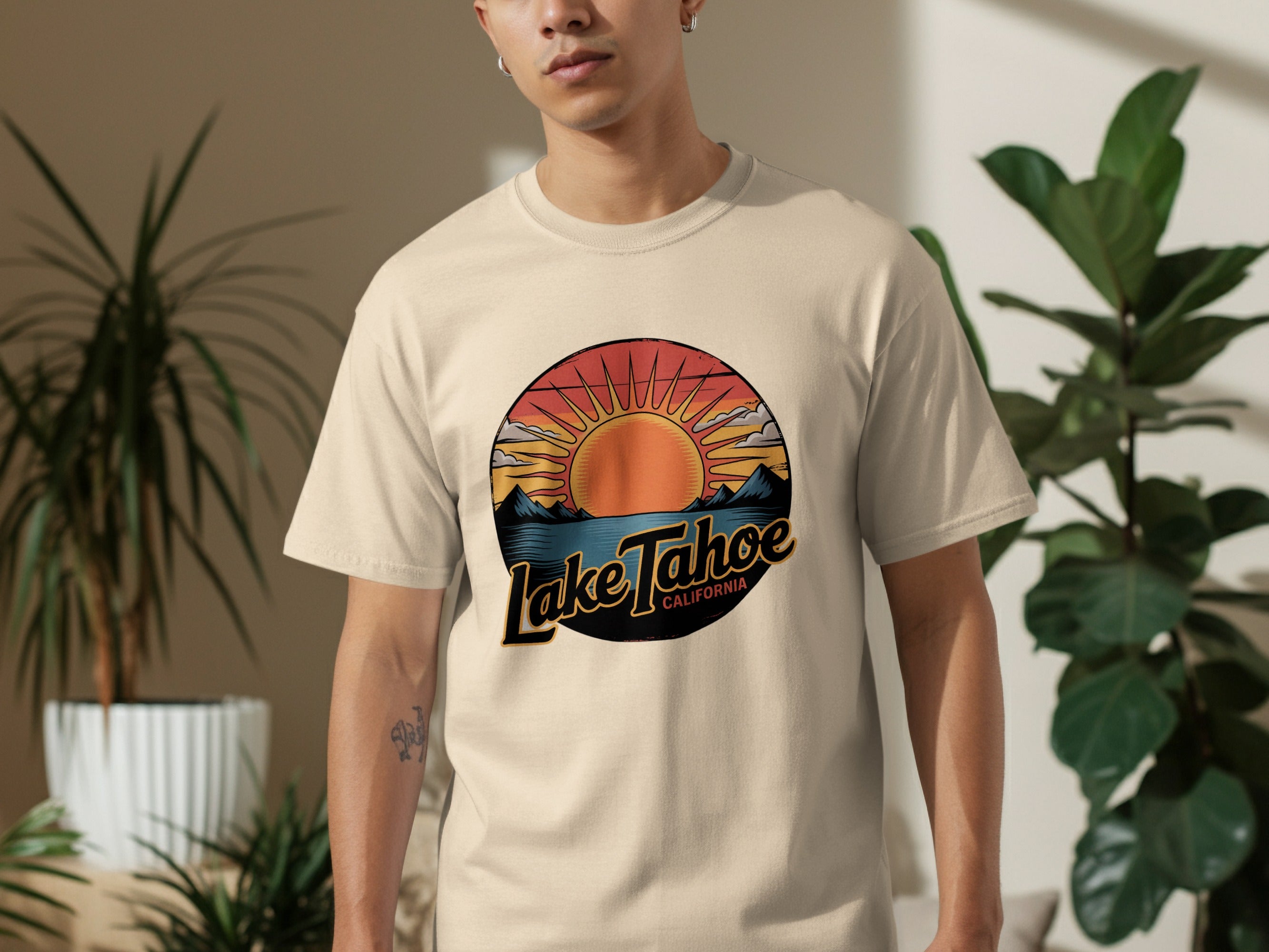 Lake Tahoe California Graphic Tee shirt product