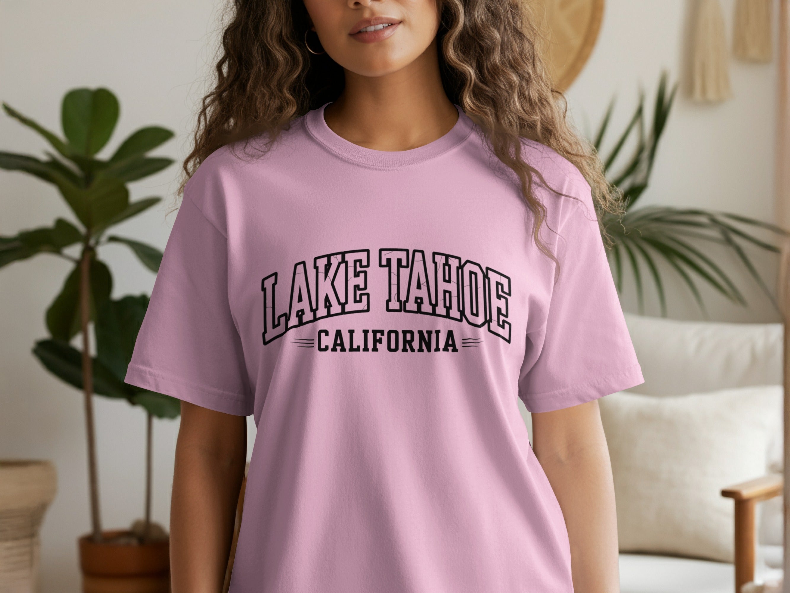 Lake Tahoe California Printed Graphic T-Shirt product type