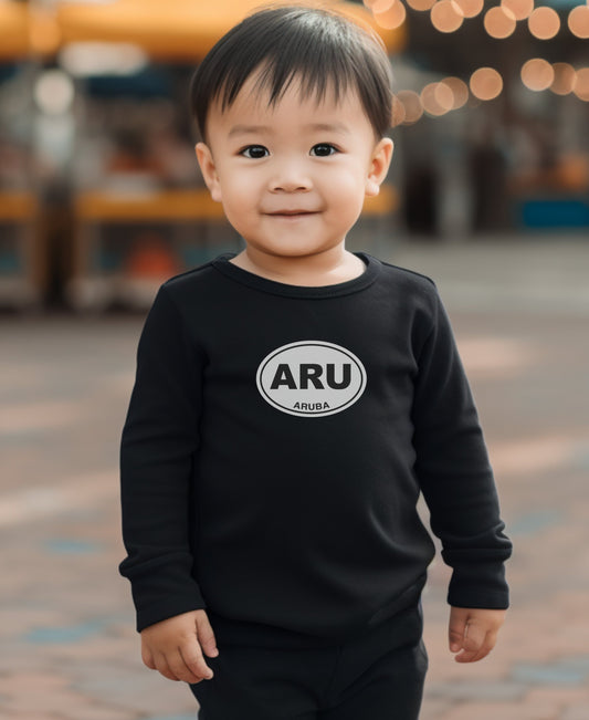 Aruba butterfly watching at The Butterfly Farm Toddler Long Sleeve T-Shirt