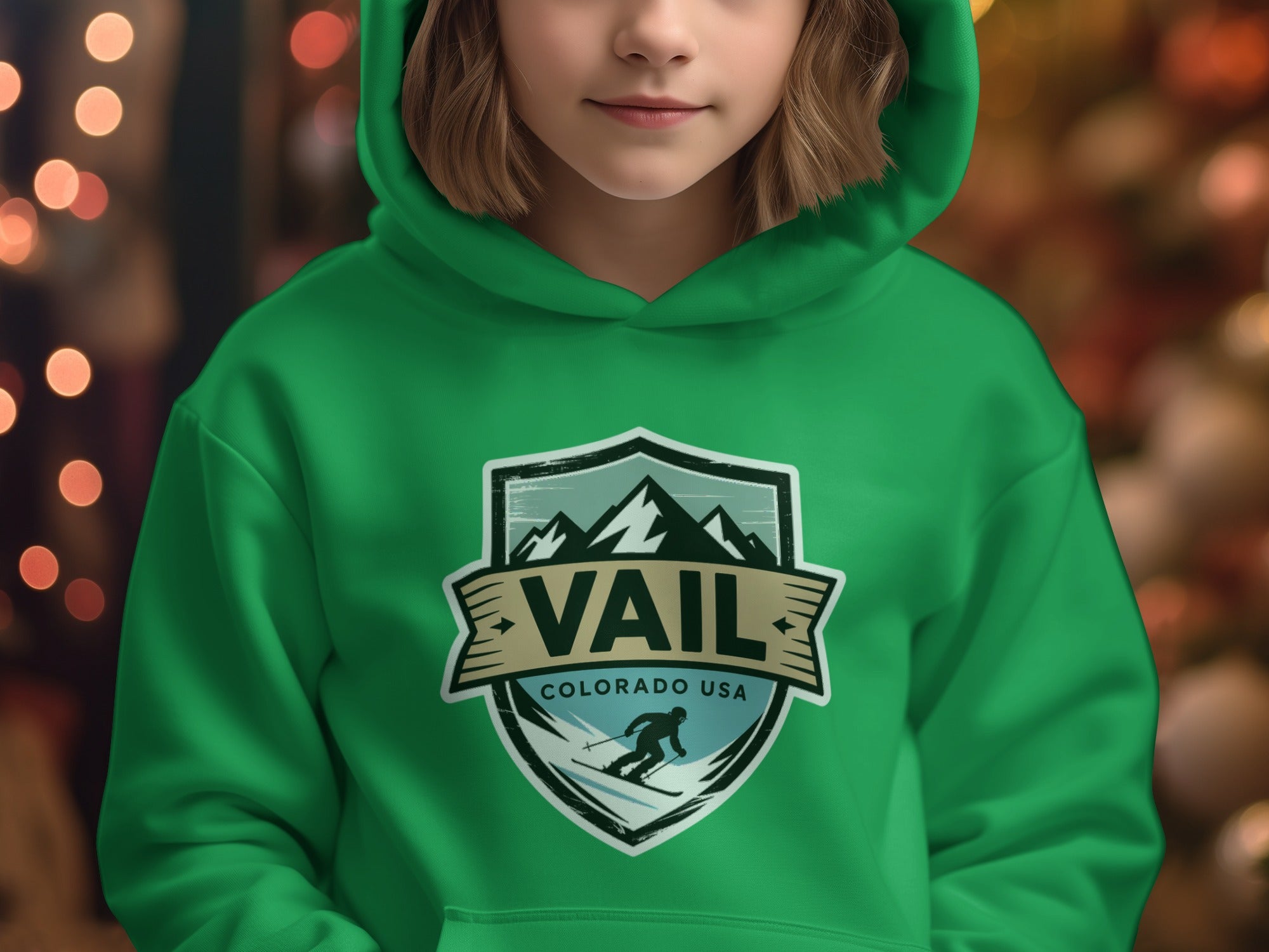 Vail Colorado USA Printed Design Hoodie product