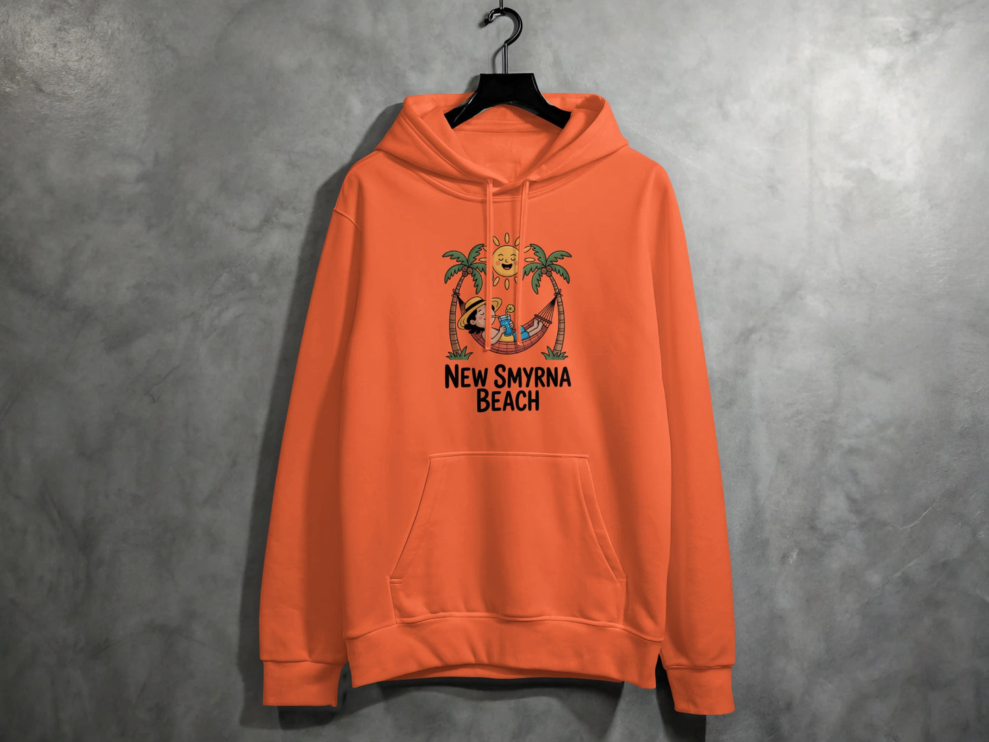 New Smyrna Beach Graphic Hoodie product type