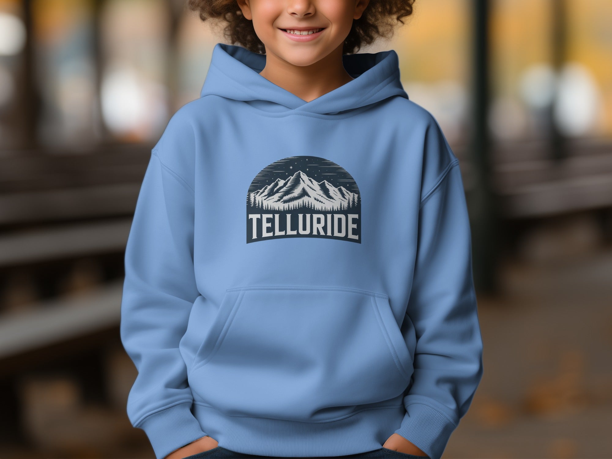 Kids Telluride Mountains Design Hoodie product