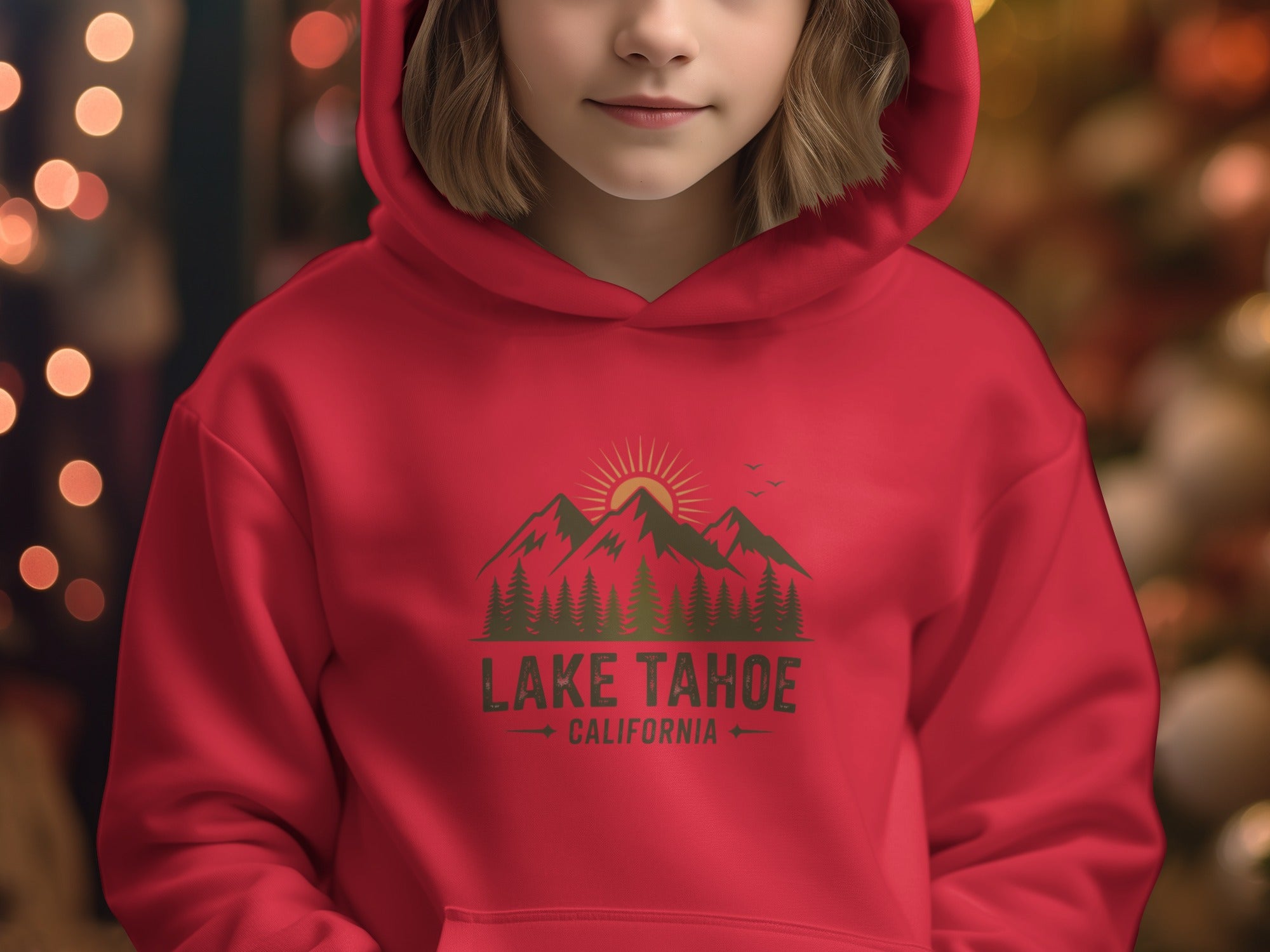 Lake Tahoe California Scenic Hoodie