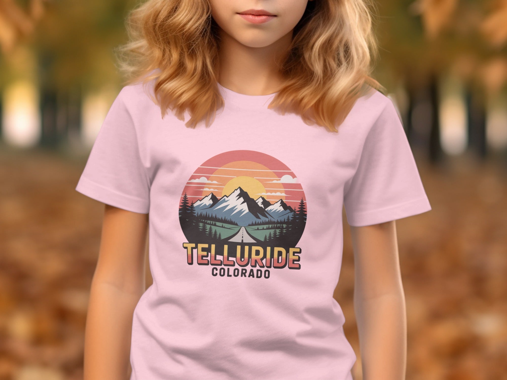 Telluride Colorado Sunset Mountains T-shirt
