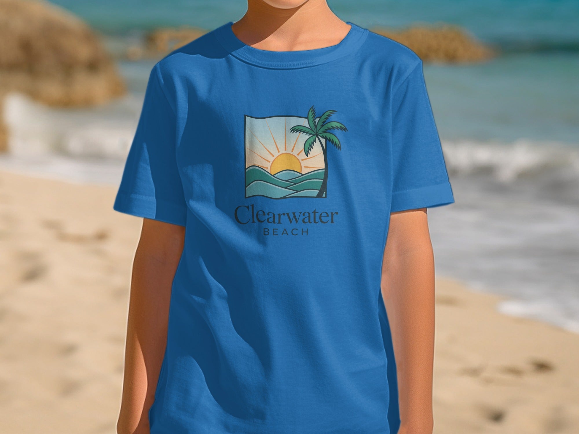 Clearwater Beach Graphic Short Sleeve T-shirt product