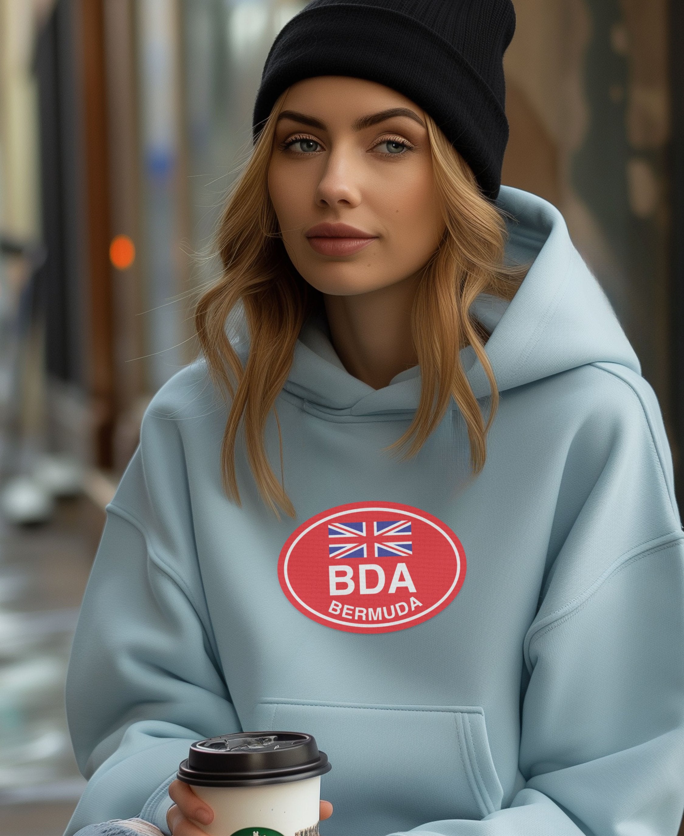 Bermuda Island Style & Sun Escape Womens Hoodie