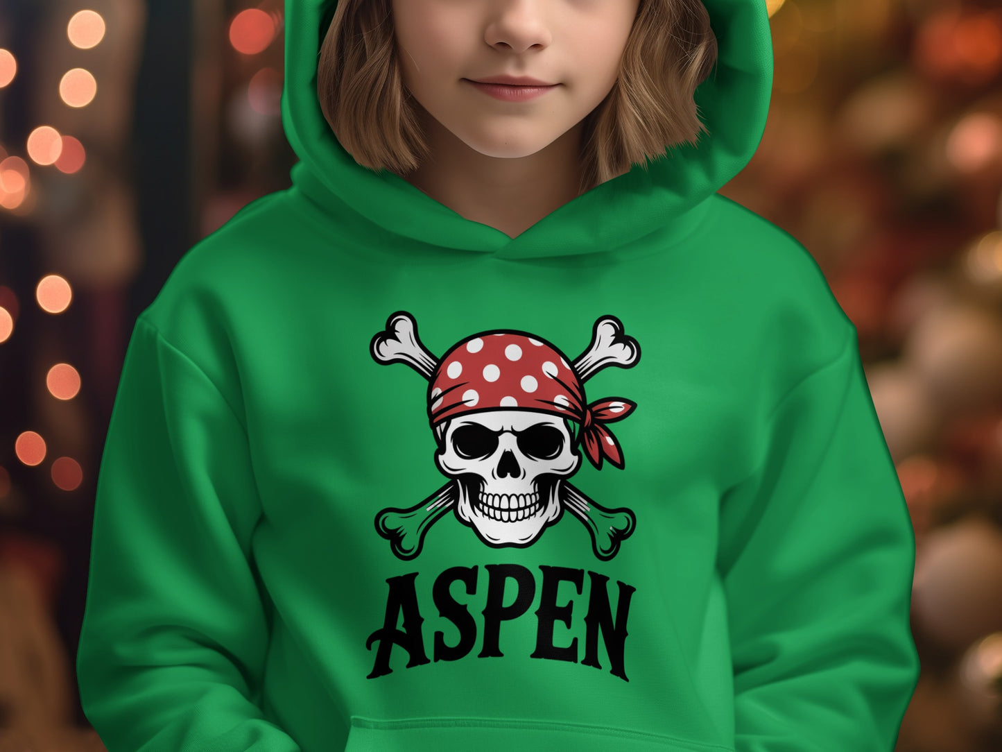 Aspen Pirate Skull and Crossbones Hoodie product