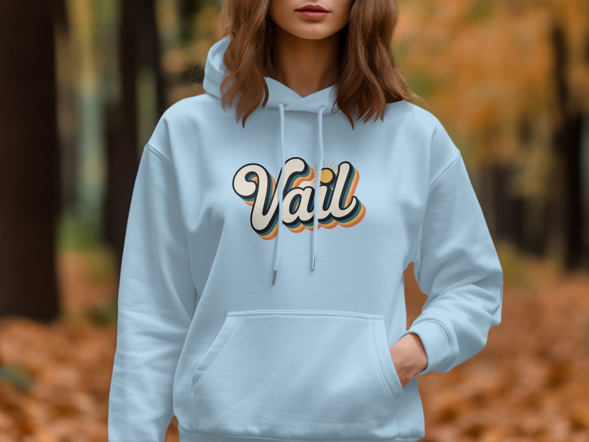 Vail Graphic Design Hoodie Comfortable Apparel product