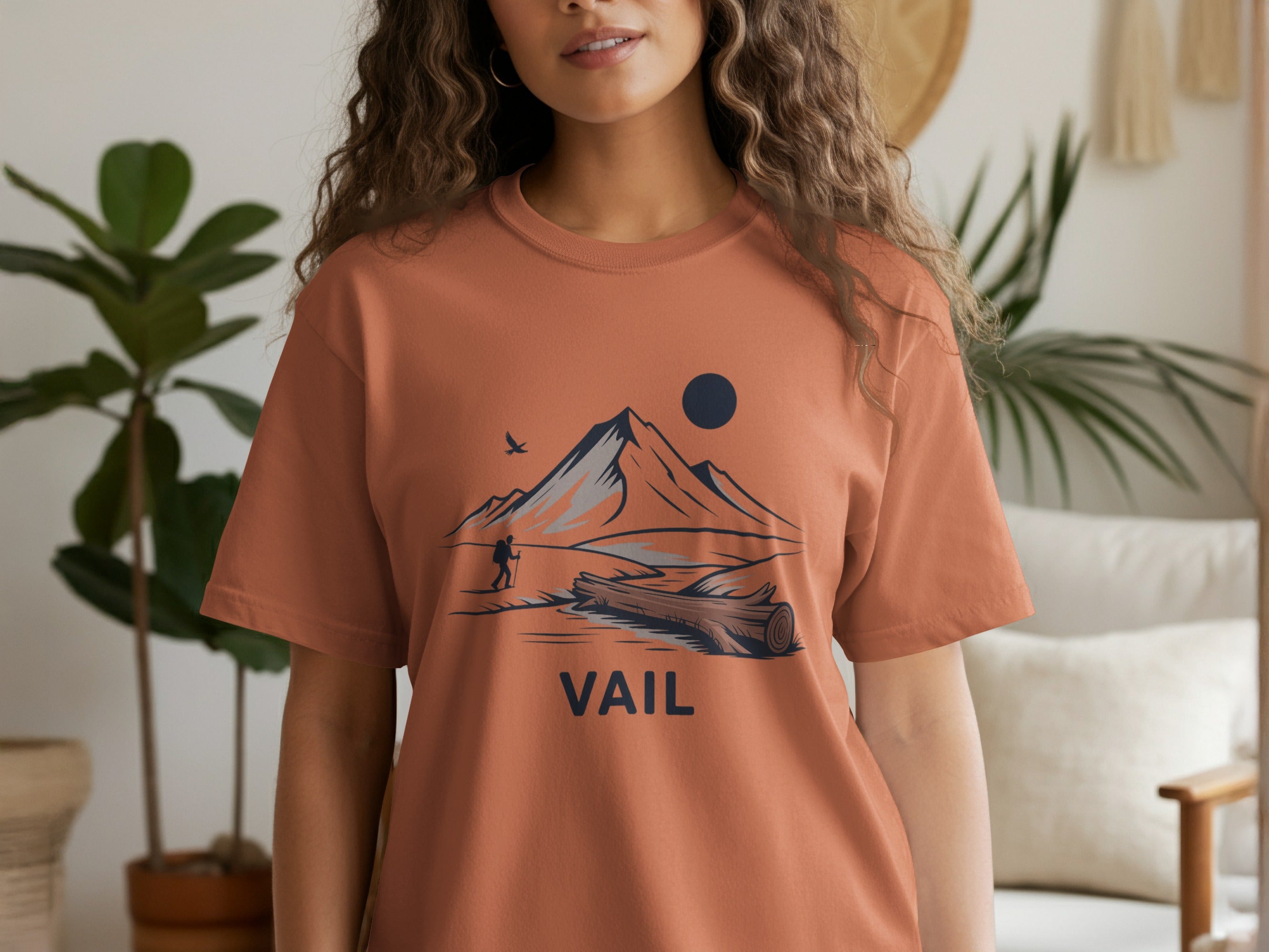 Vail Mountain and Nature Graphic T-Shirt product