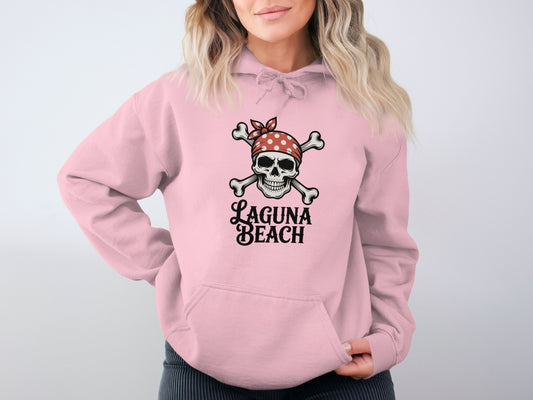 Laguna Beach Skull Graphic Hoodie product