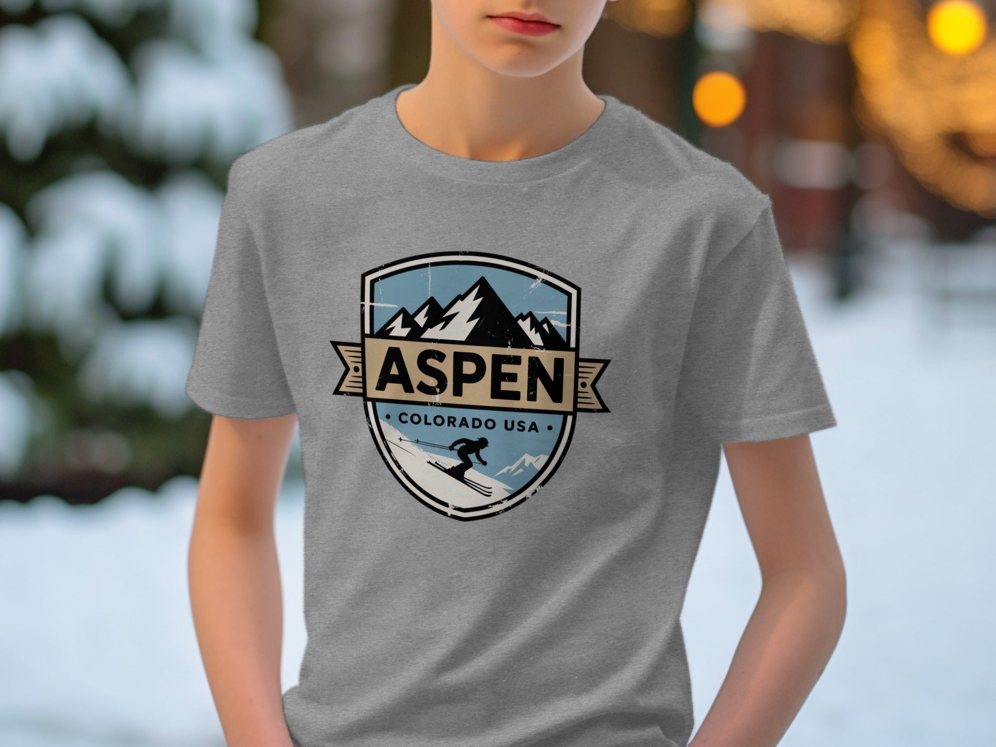 Aspen Colorado USA Graphic T-Shirt