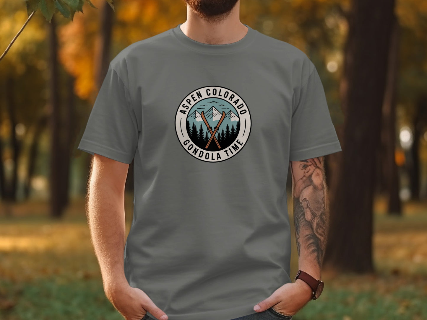 Aspen Colorado Gondola Time T-Shirt product