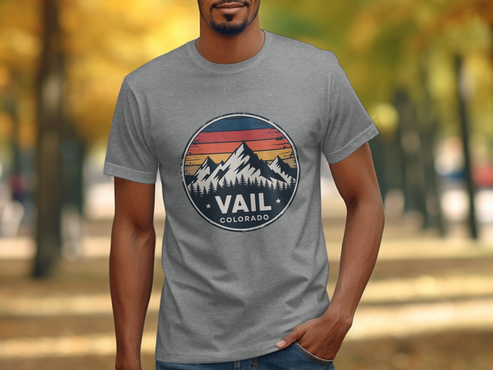 Vail Colorado Mountain Graphic T-shirt product