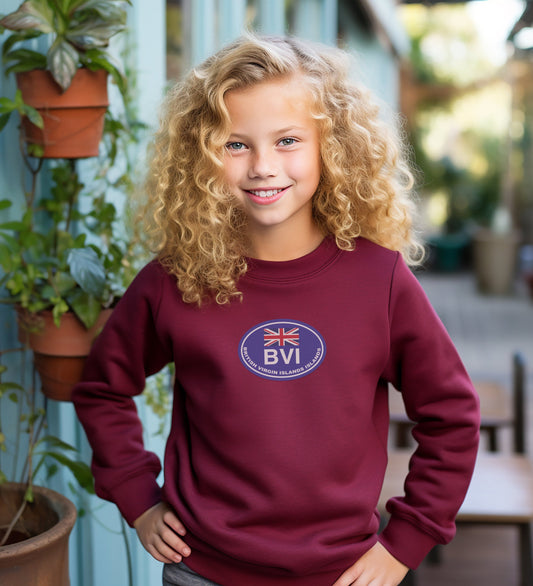British Virgin Islands Sweatshirt Unique Apparel product type
