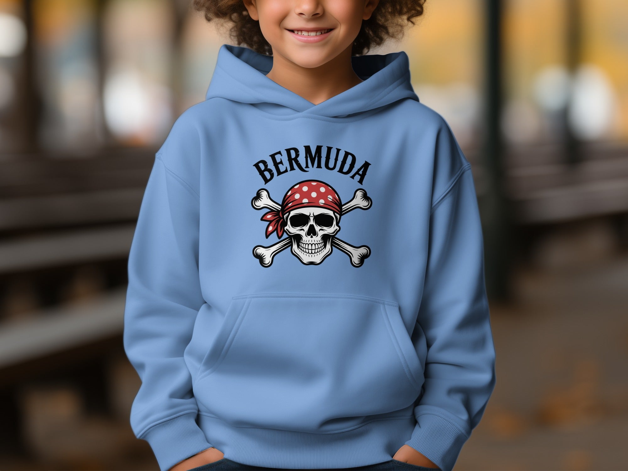 Bermuda Skull and Crossbones Hoodie product
