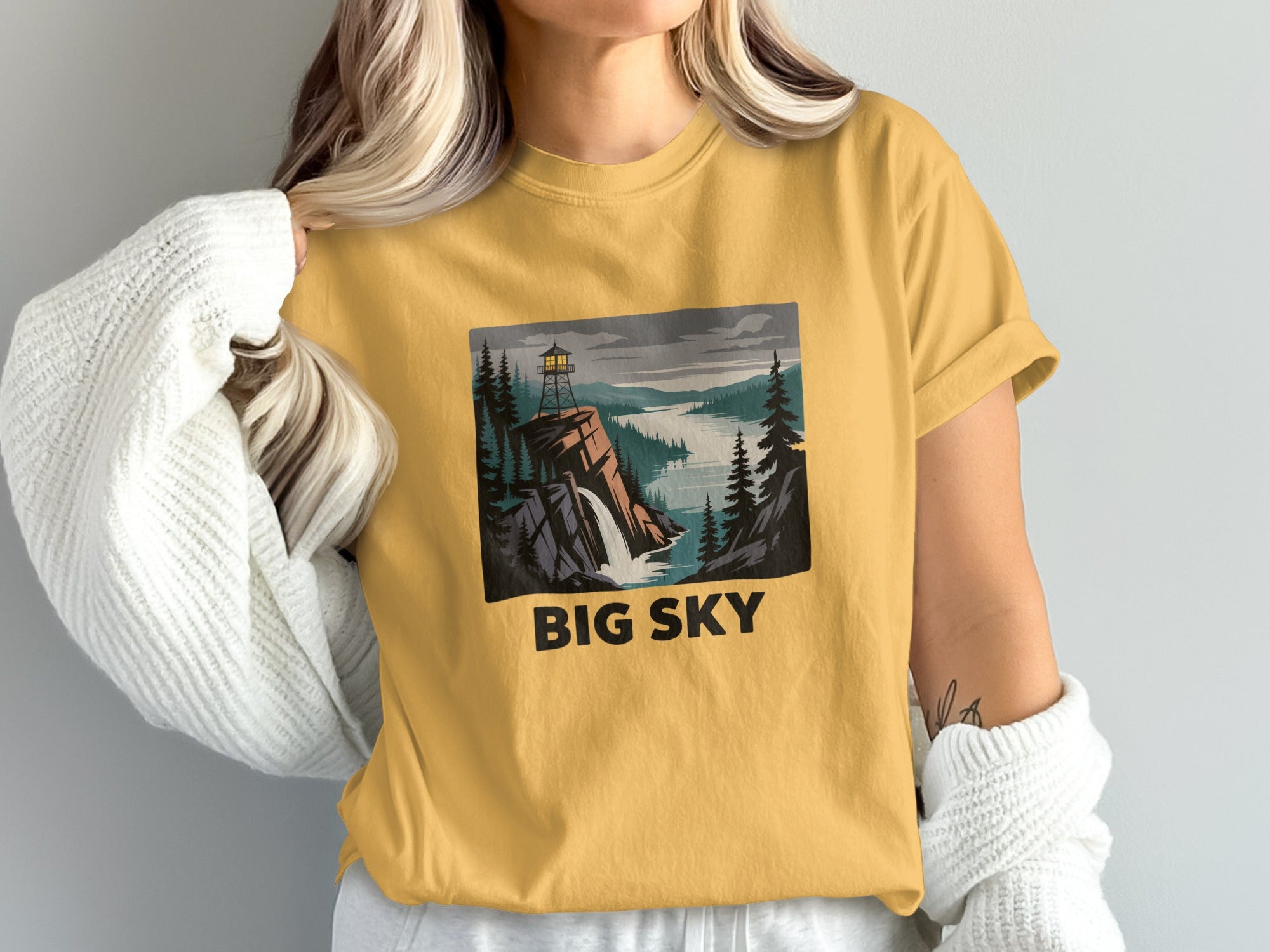 Big Sky Scenic Graphic Women's T-shirt product
